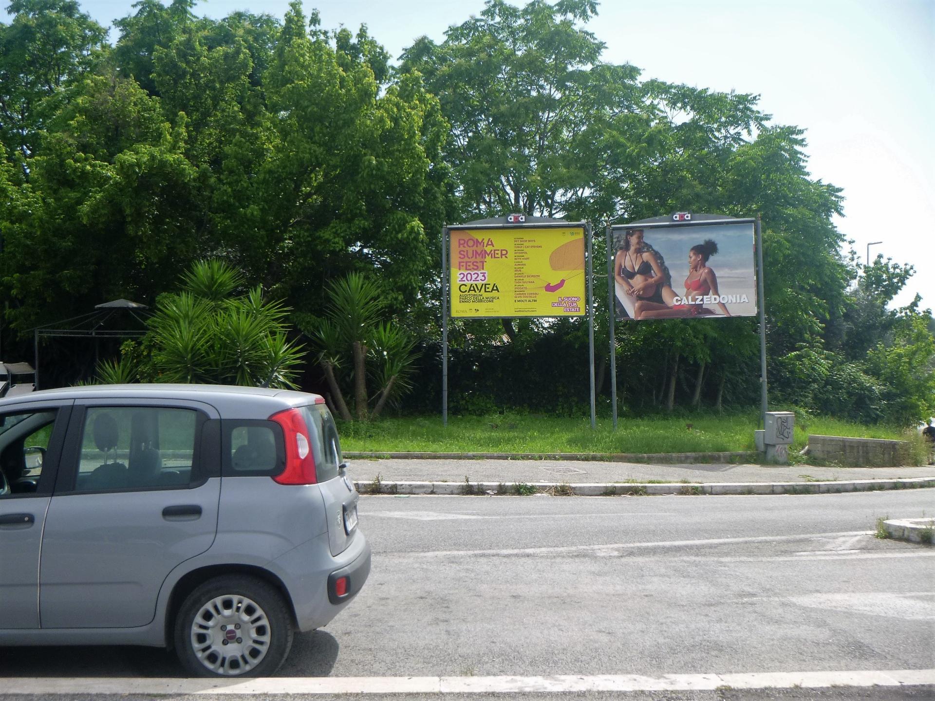 Impianto POSTER a Roma, in zona Samsung