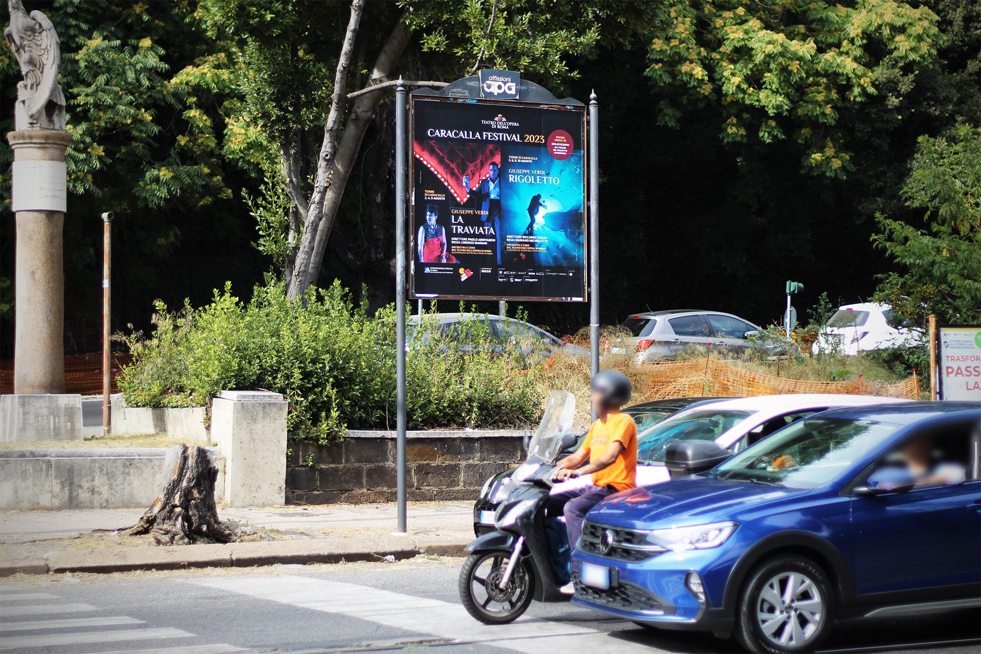 Impianto a VIALE BELLE ARTI - ang. Viale Bruno Buozzi  Roma