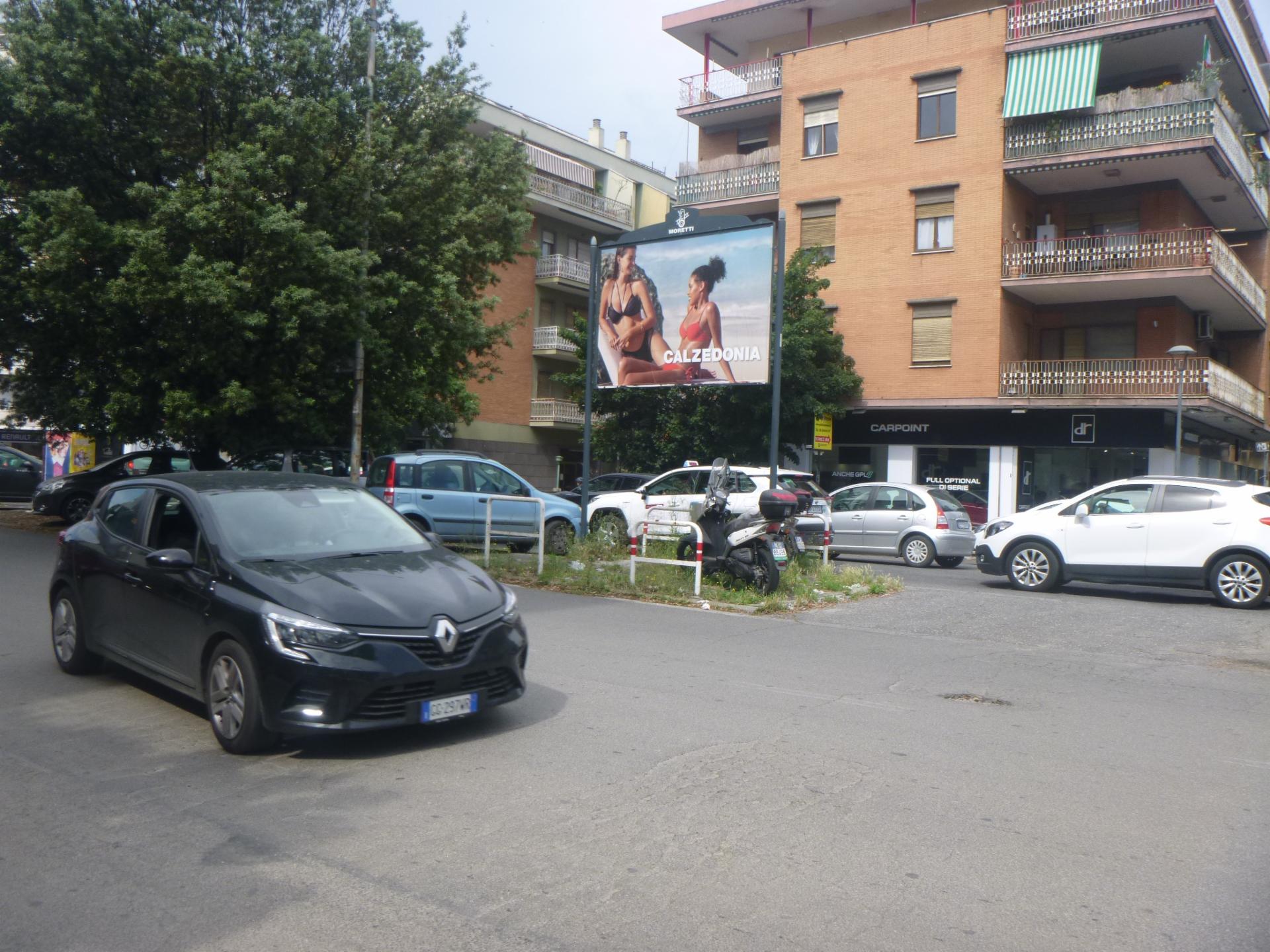 Impianto POSTER a Roma, in zona Samsung
