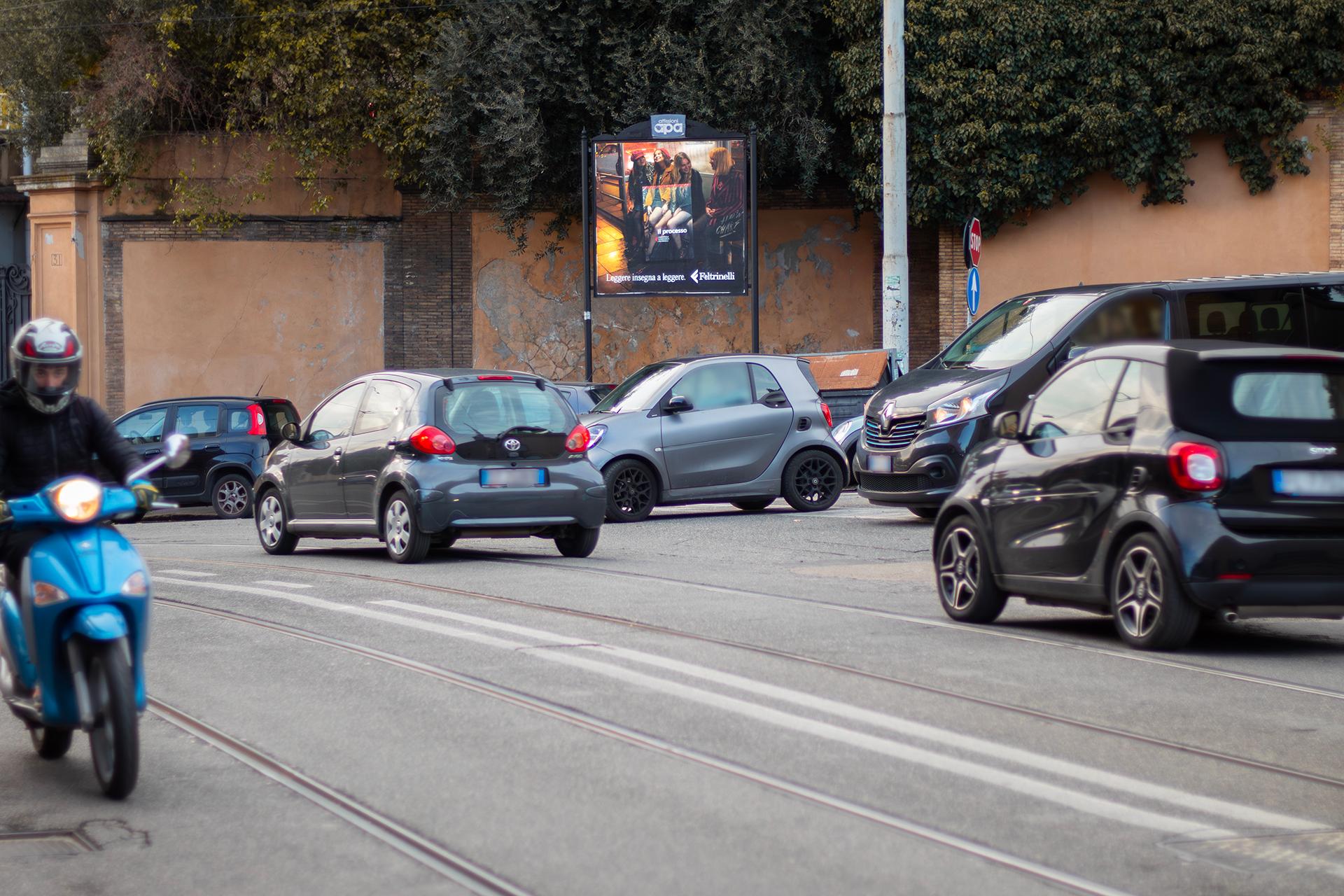 Impianto STENDARDO a Roma, in zona Museo Civico di Zoologia