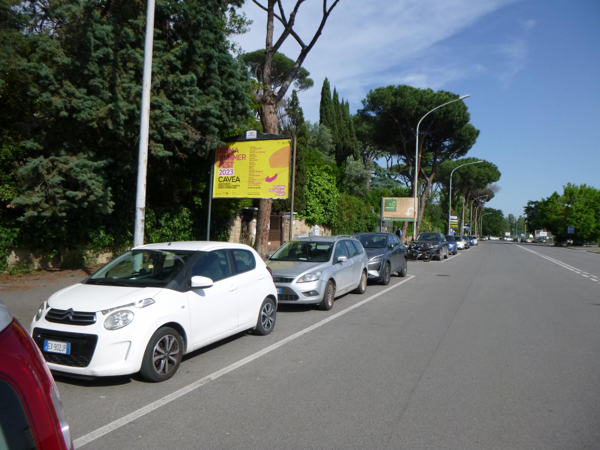 Impianto POSTER a Roma, in zona Timberland