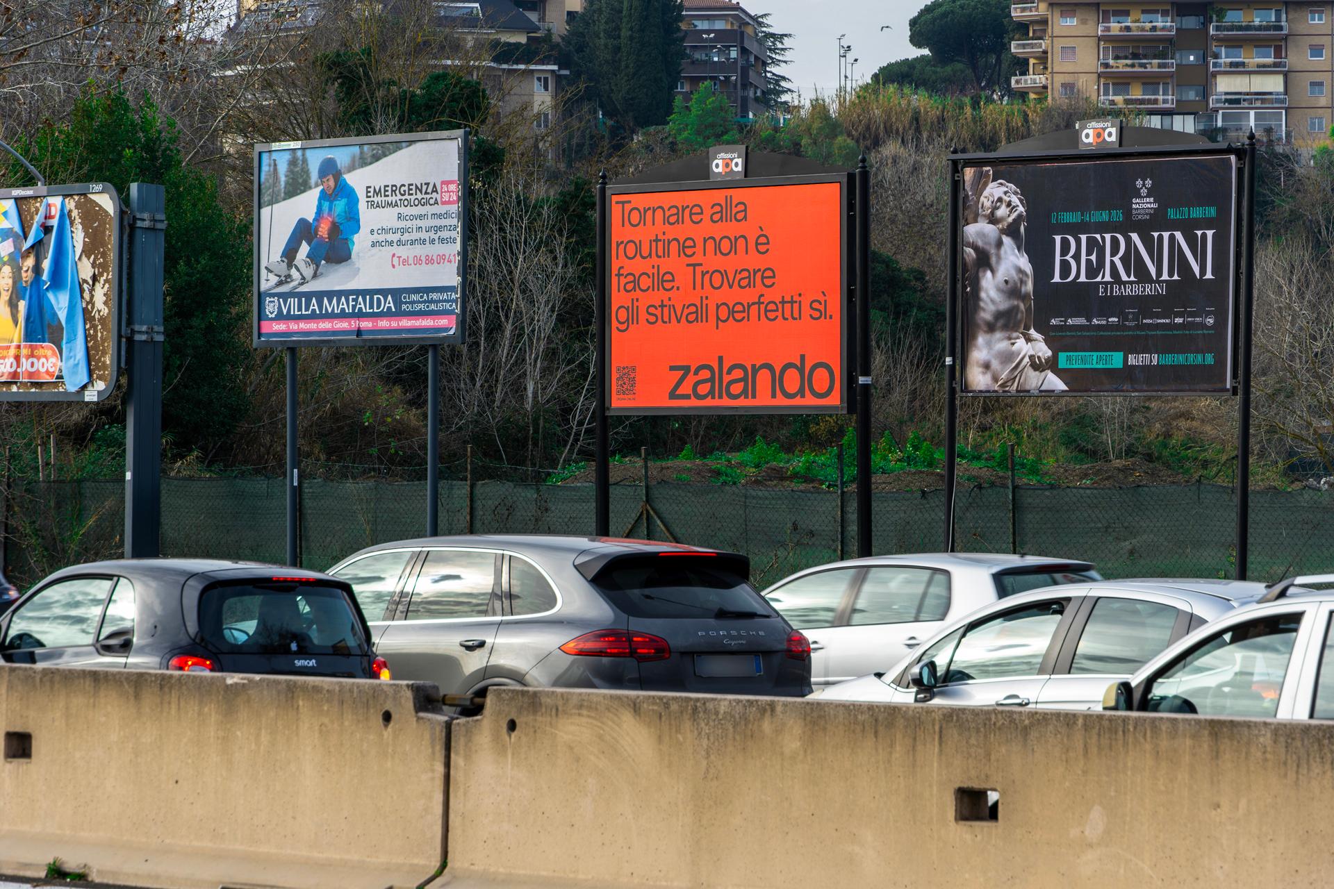 Impianto a VIALE TOR DI QUINTO - fr. Svincolo Olimpica (dx)  Roma