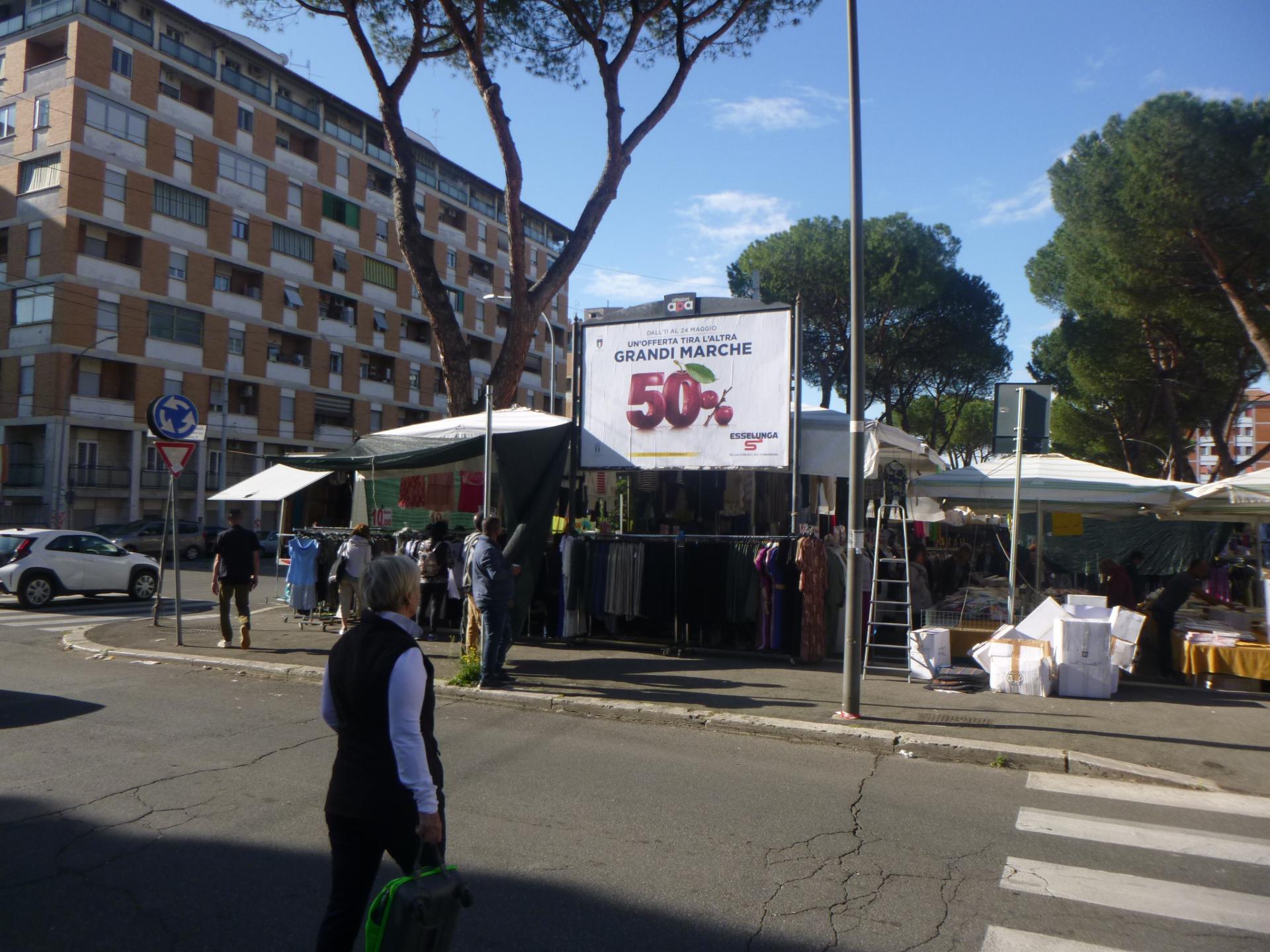 Impianto poster a Roma