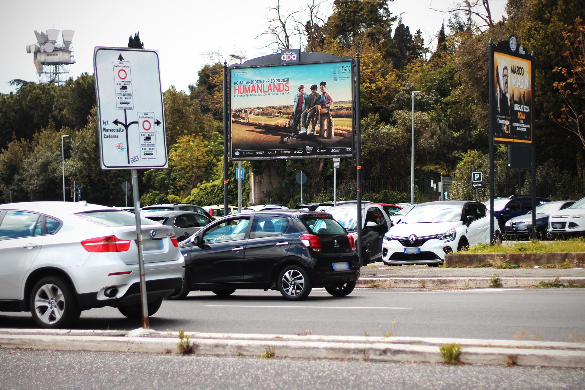 Impianto a PIAZZALE MARESCIALLO GIARDINO - alt. Viale dello Stadio Olimpico  Roma