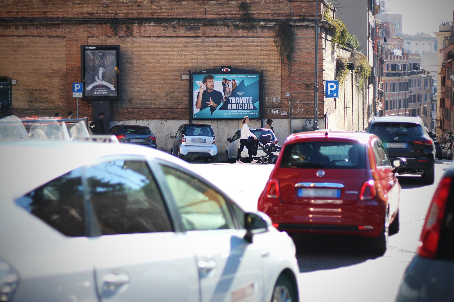 Impianto poster a Roma