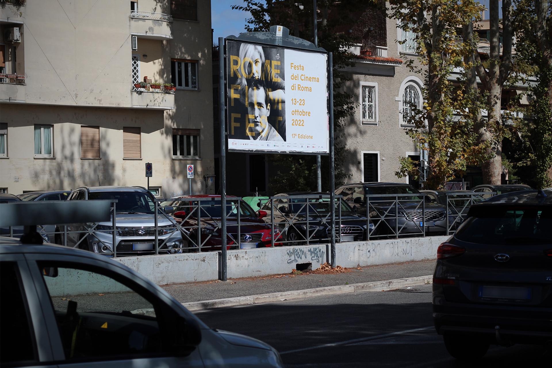 Impianto POSTER a Roma, in zona Moku