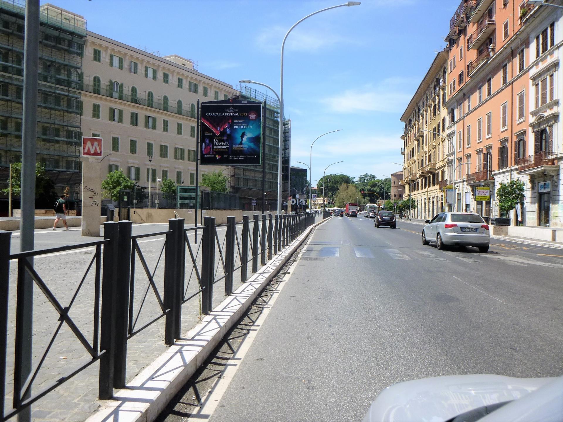 Impianto STENDARDO a Roma, in zona Pam