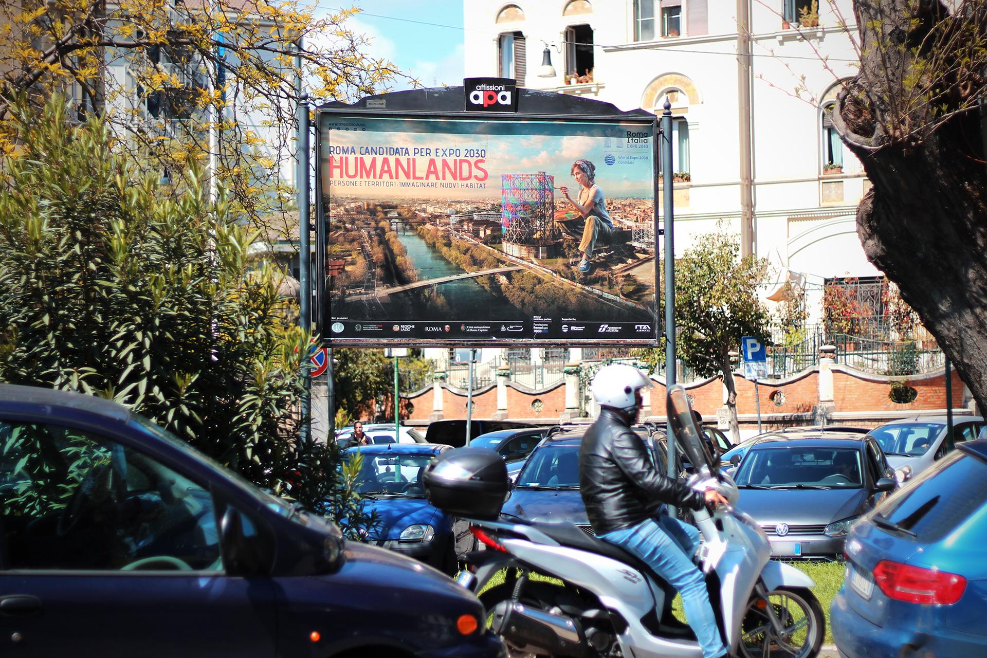 Impianto poster a Roma