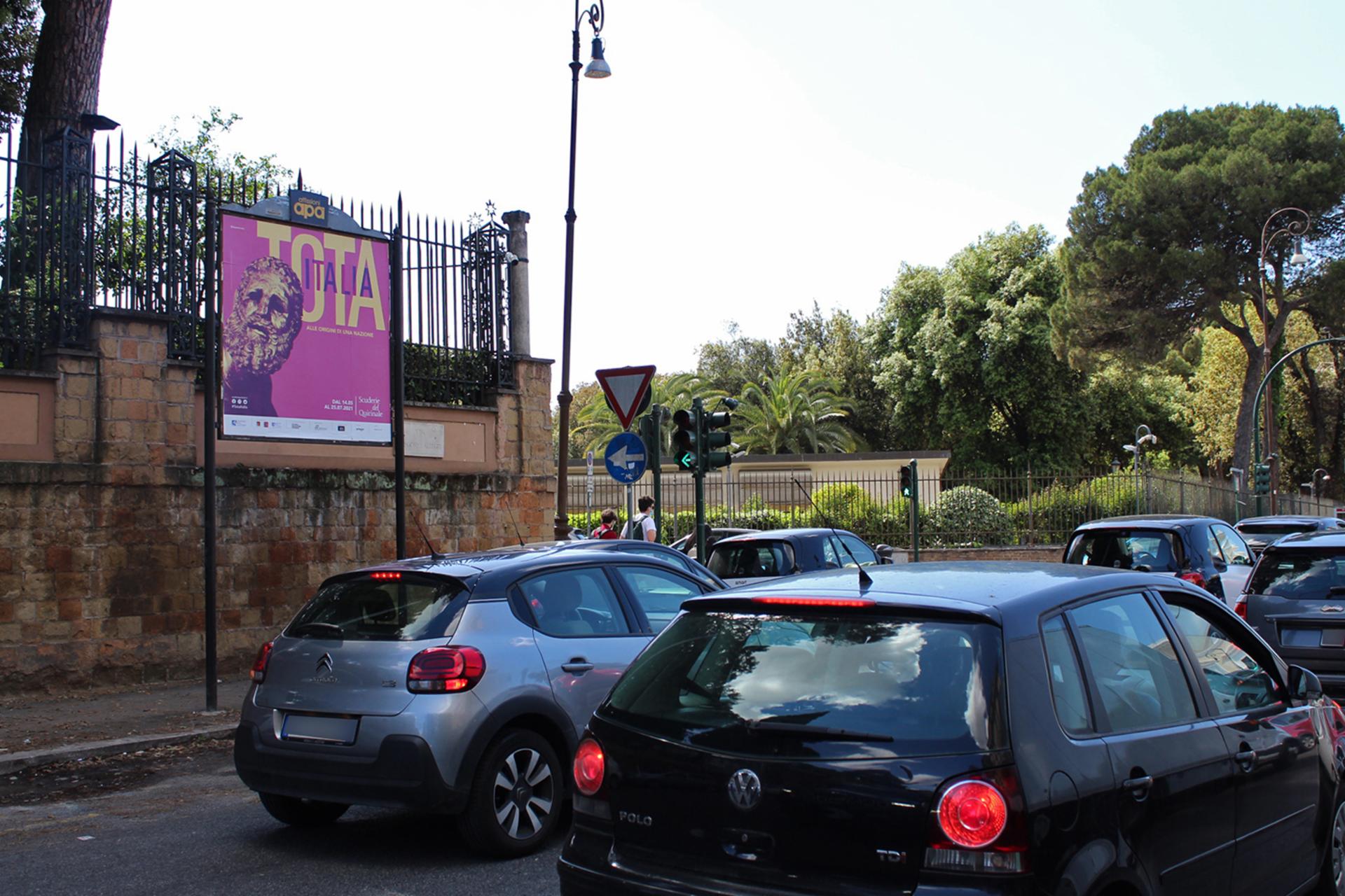 Impianto STENDARDO a Roma, in zona SPRING premiata