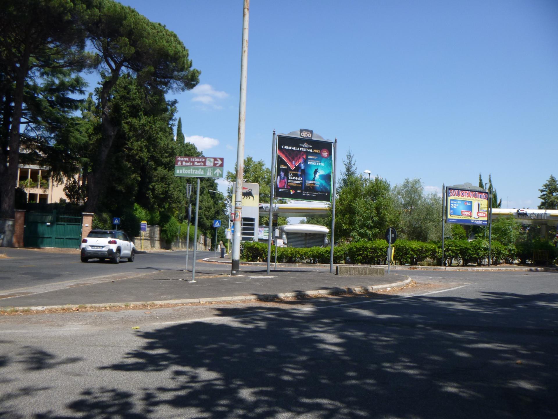 Impianto a VIA CAMILLUCCIA - ang. Via Colli della Farnesina  Roma