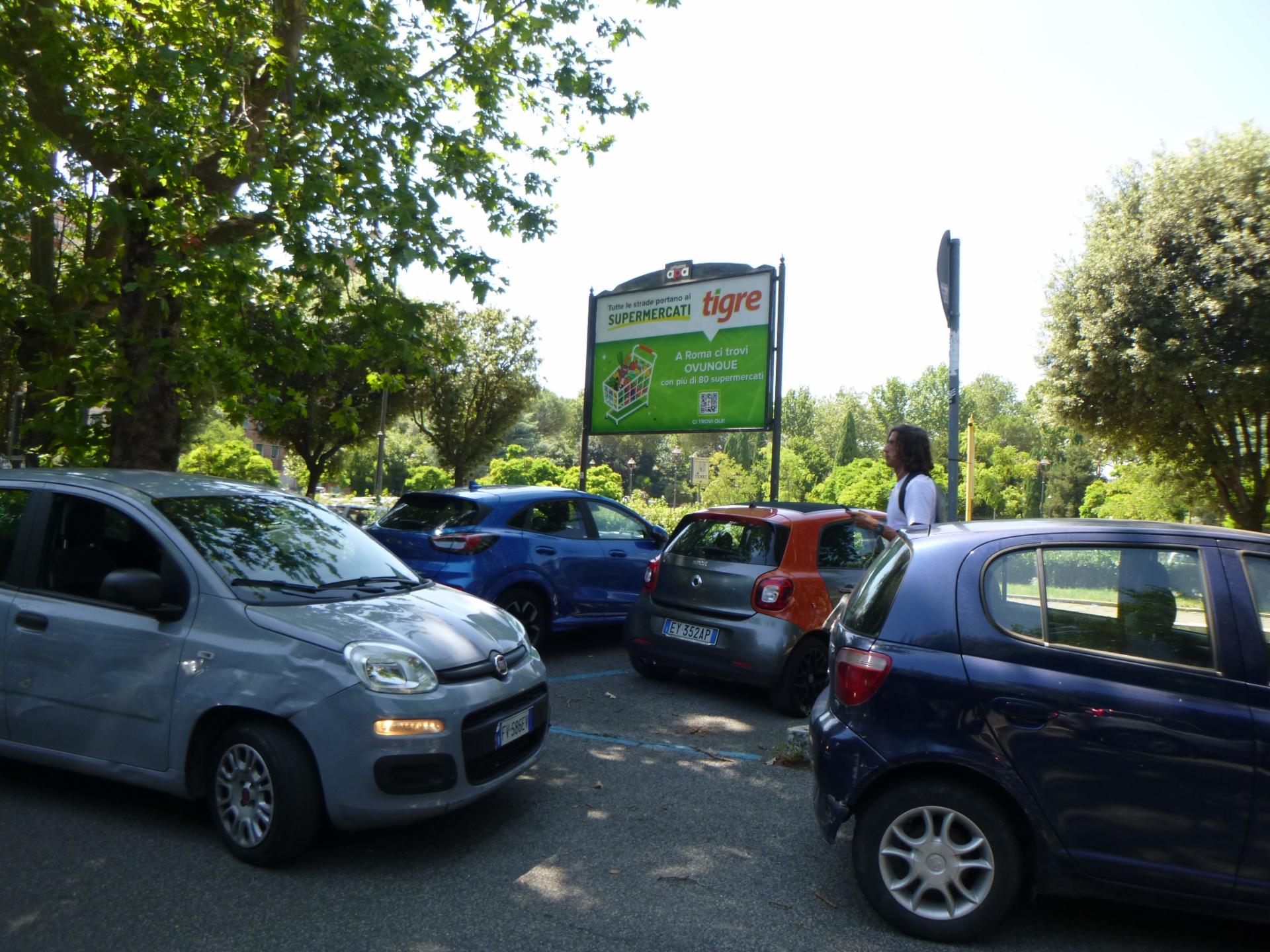 Impianto poster a Roma