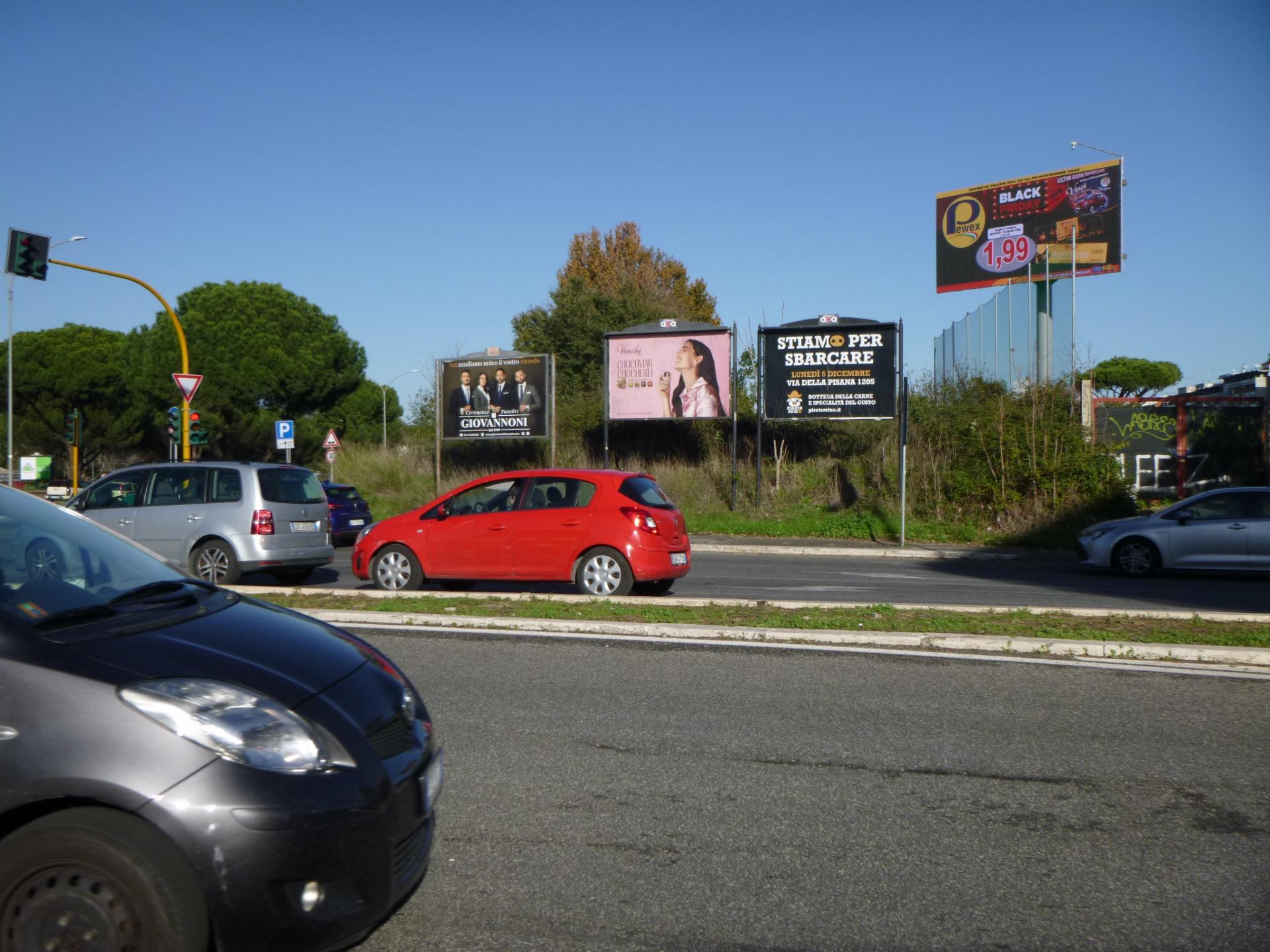 Impianto a VIA LAURENTINA - ang. Via Colombo (sx)  Roma