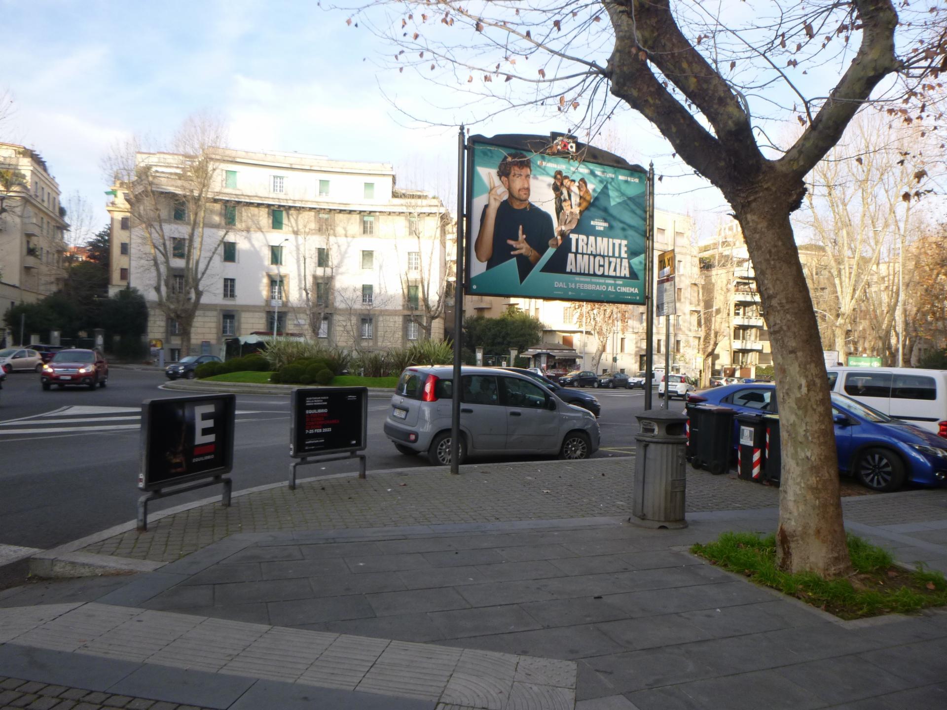 Impianto a PIAZZA SANTIAGO DEL CILE - ang. Viale Parioli  Roma
