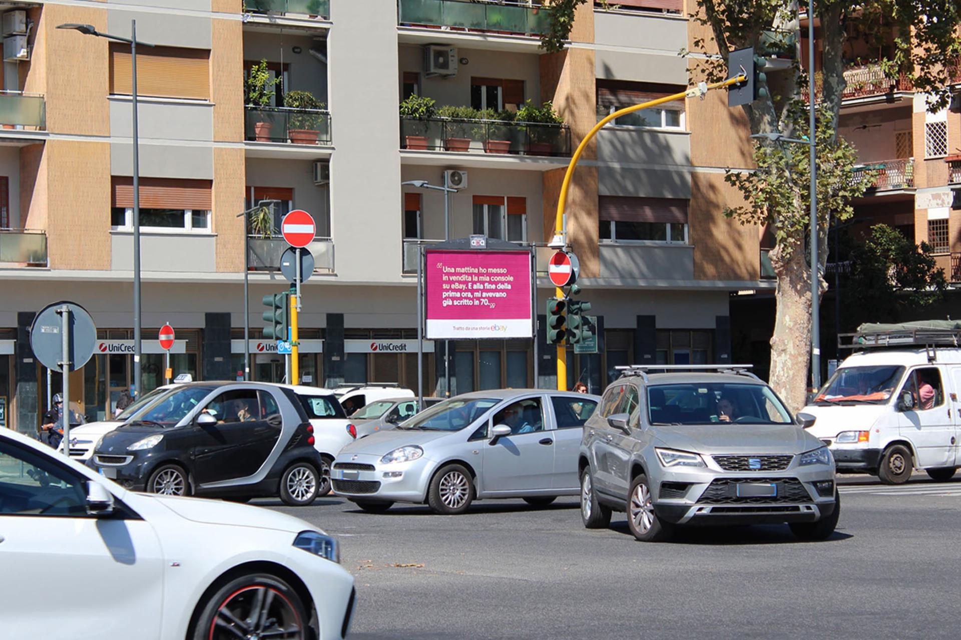 Impianto a PIAZZA CONCA D'ORO - ang. Via Conca d'Oro  Roma