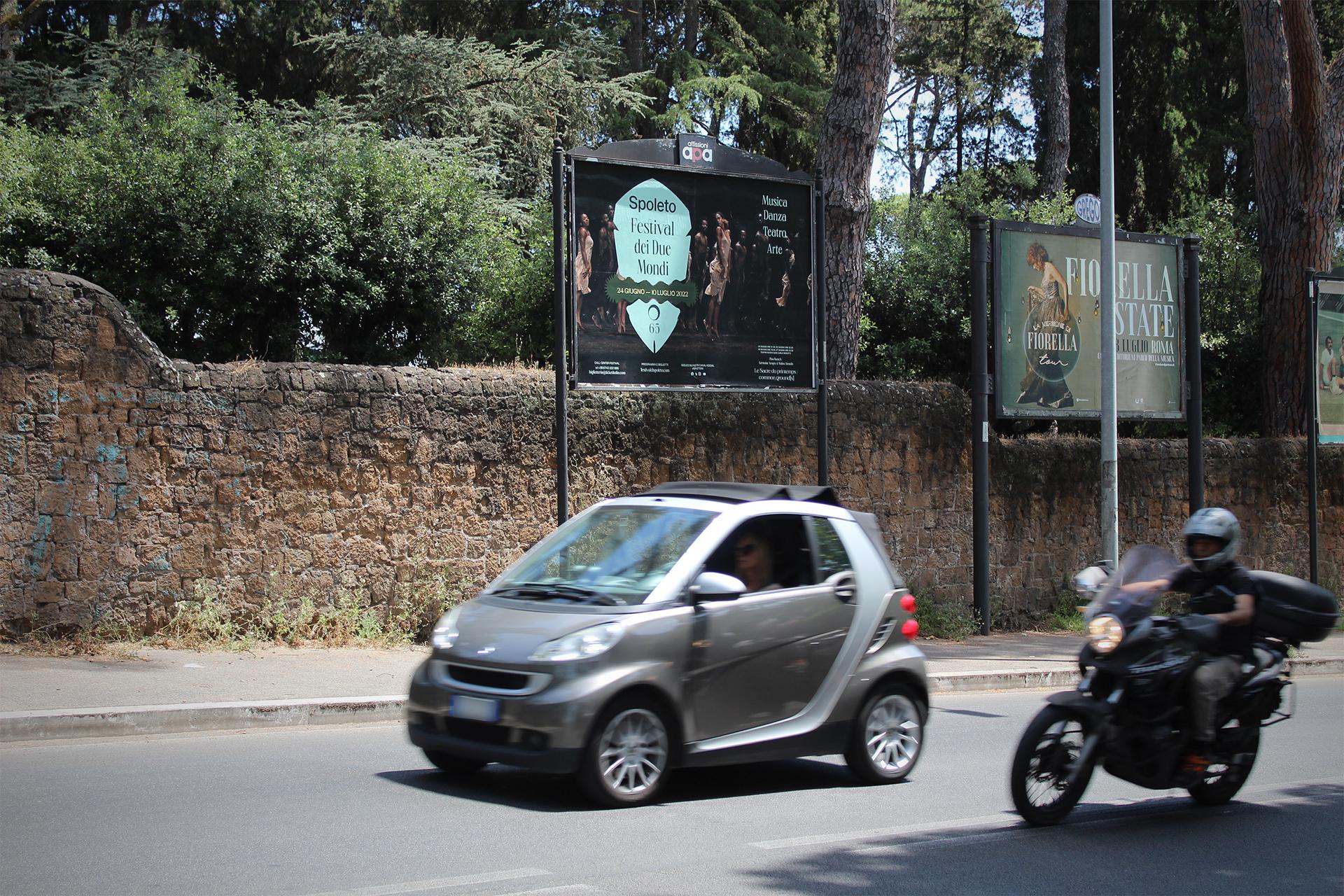 Impianto POSTER a Roma, in zona La Francescana