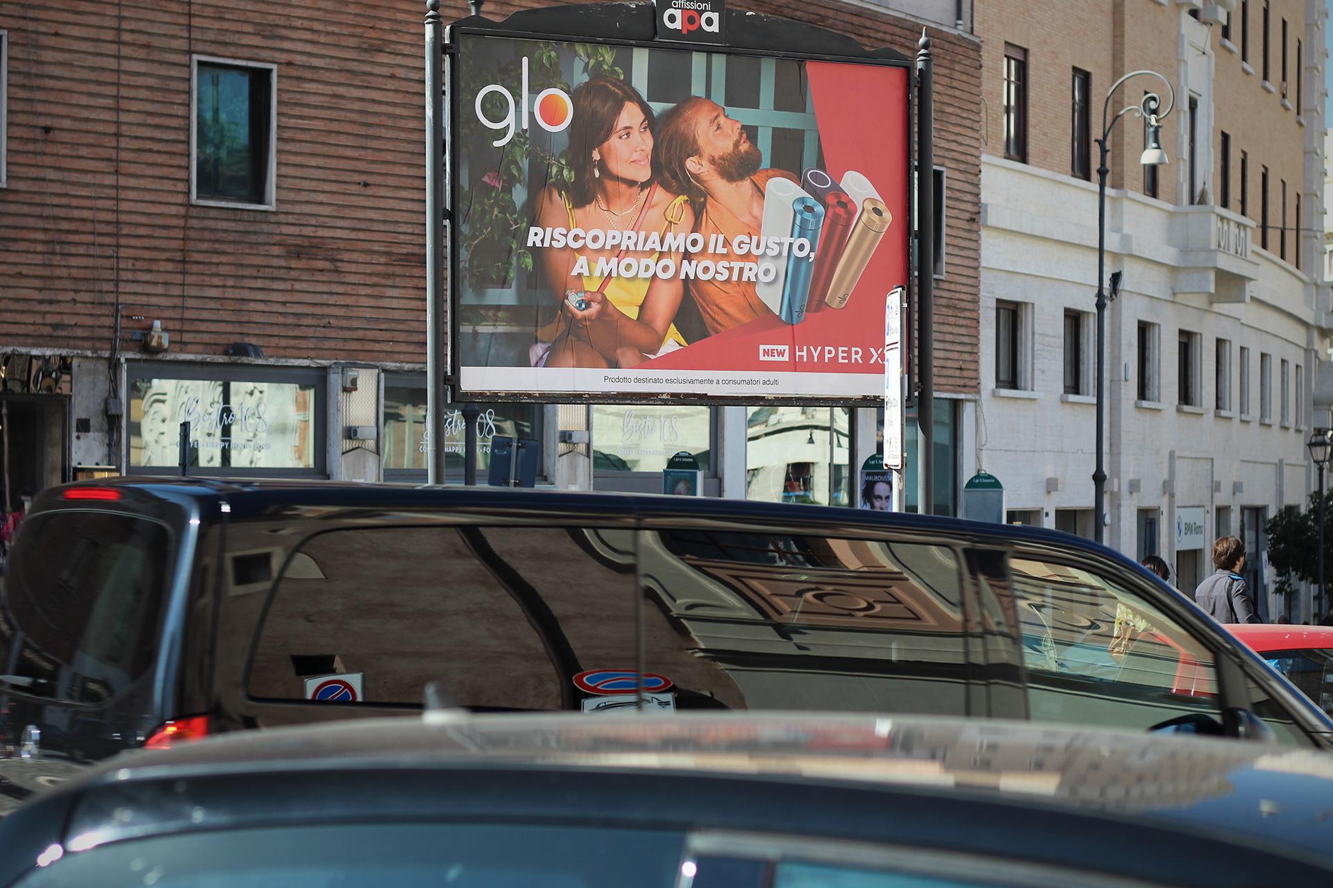 Impianto POSTER a Roma, in zona Santa Maria della Vittoria