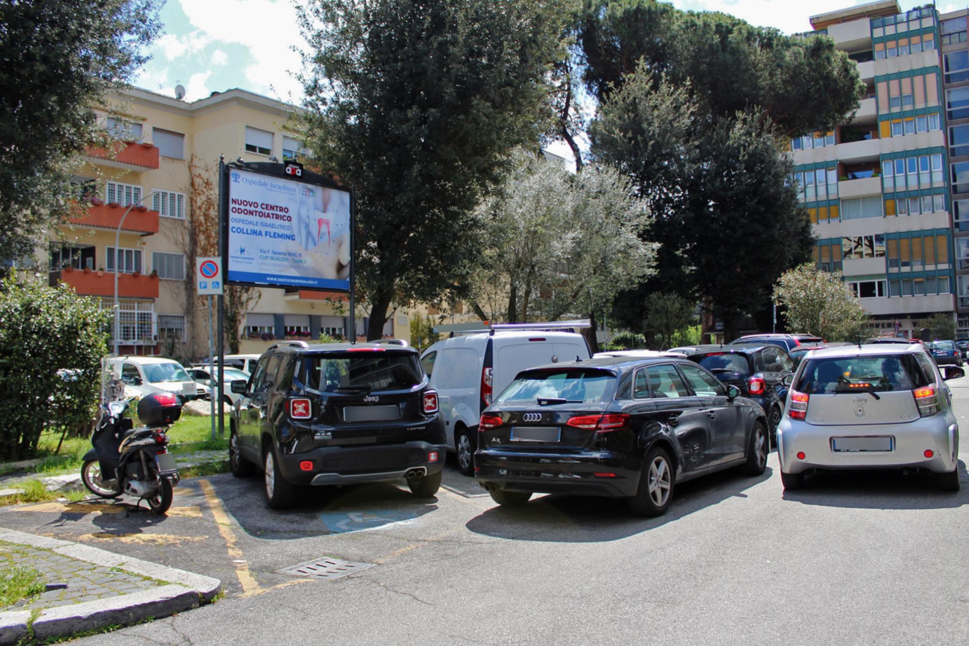 Impianto a PIAZZA STEFANO JACINI - fr. Cinema Odeon  Roma