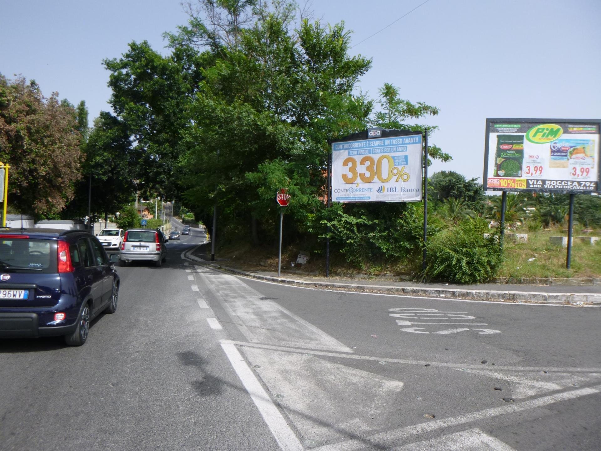 Impianto POSTER a Roma, in zona Chiesa di Santa Maria