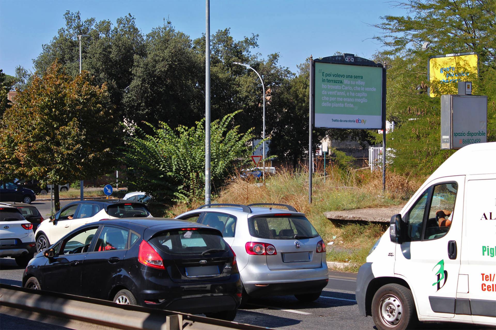 Impianto a VIA PRENESTINA - ang. Via di Portonaccio  Roma