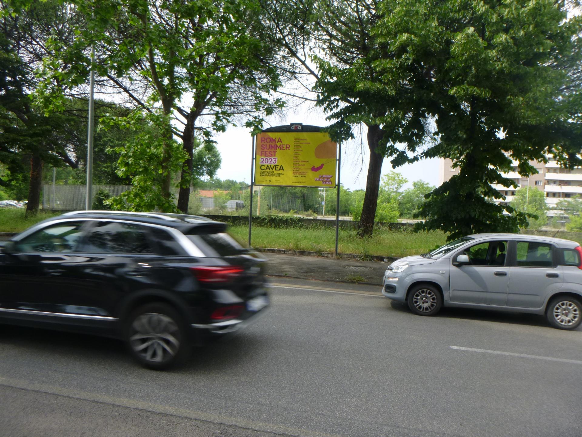 Impianto POSTER a Roma, in zona Brike
