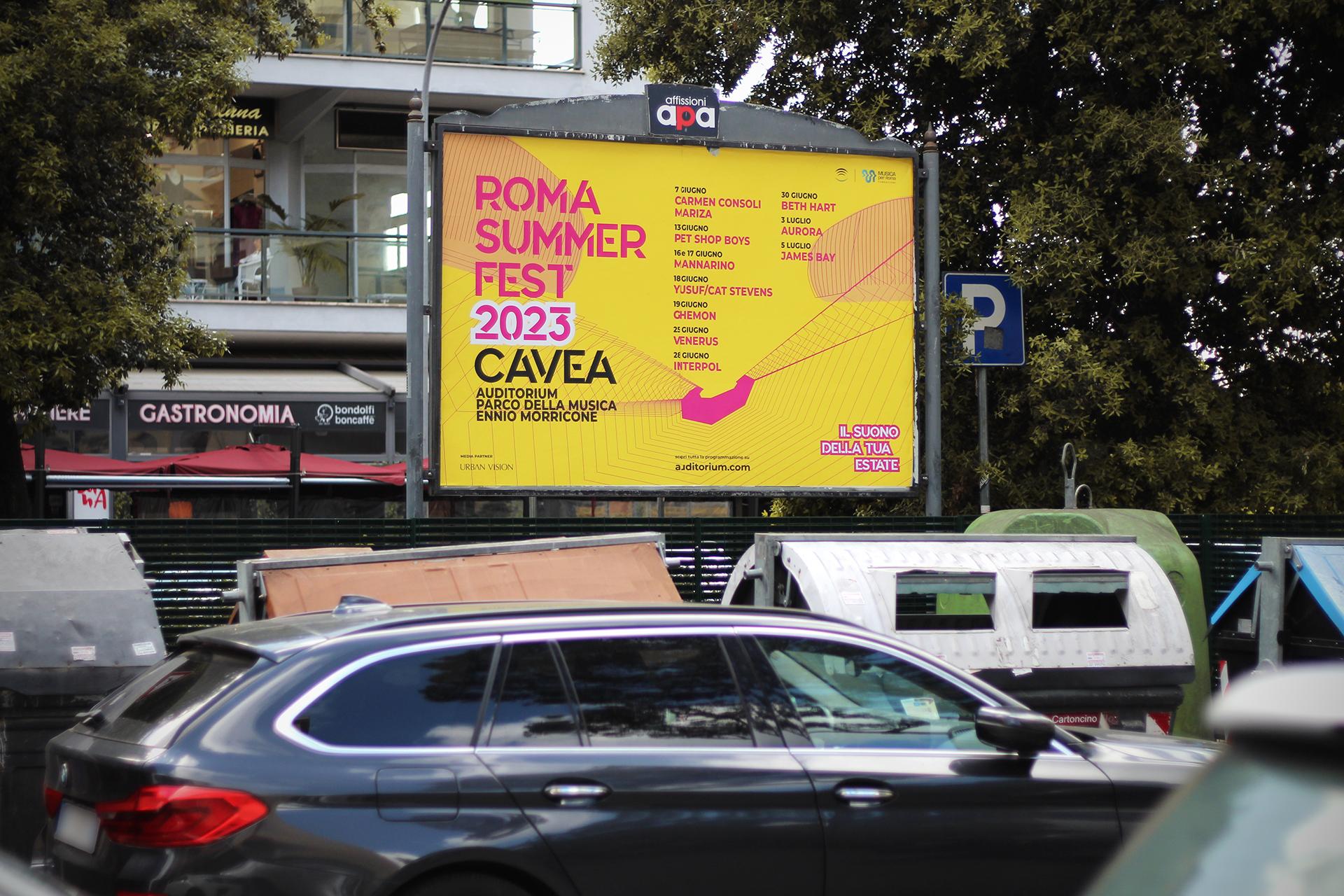 Impianto POSTER a Roma, in zona Vigna Stelluti