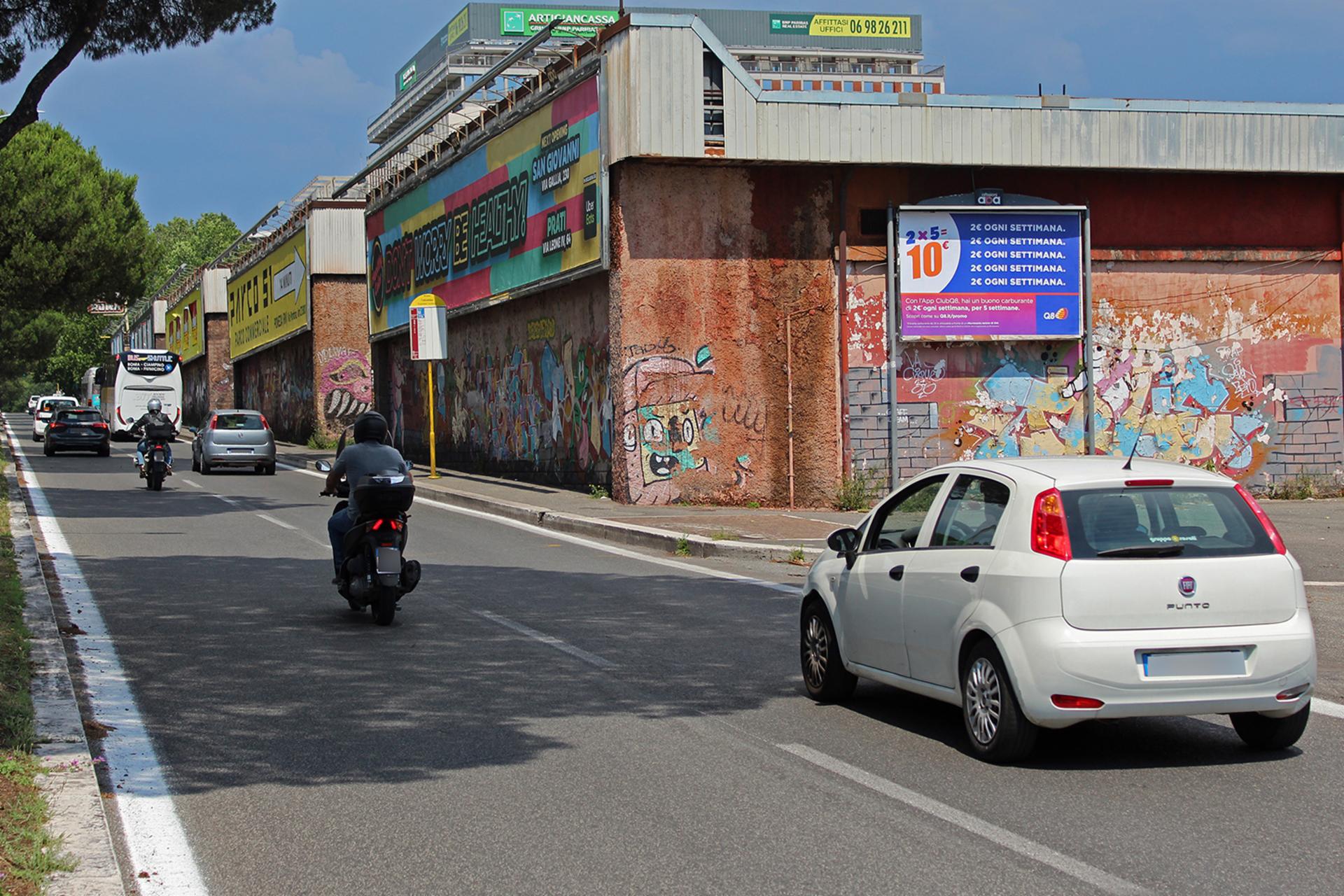 Impianto a VIA CRISTOFORO COLOMBO - alt. ex Fiera di Roma (Ingresso)  Roma