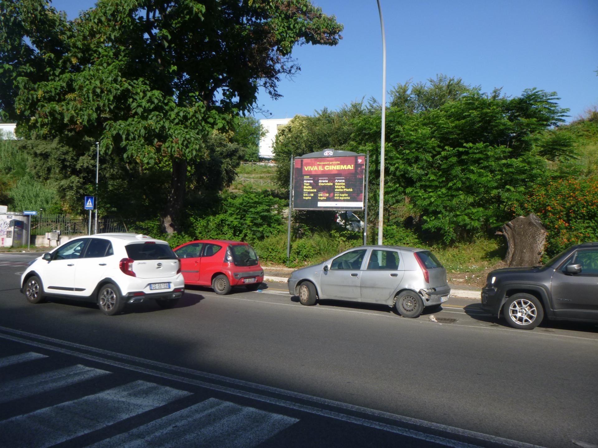 Impianto POSTER a Roma, in zona Parrucchiere Compagnia della Bellezza