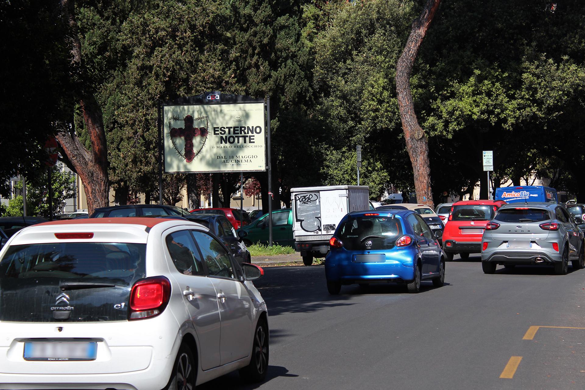 Impianto poster a Roma