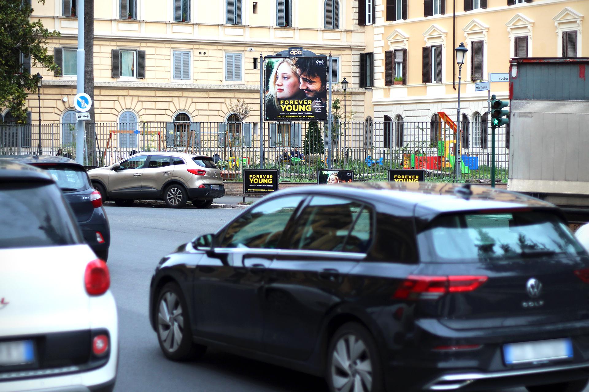 Impianto a VIA VOLTURNO - ang. Via Cernaia  Roma