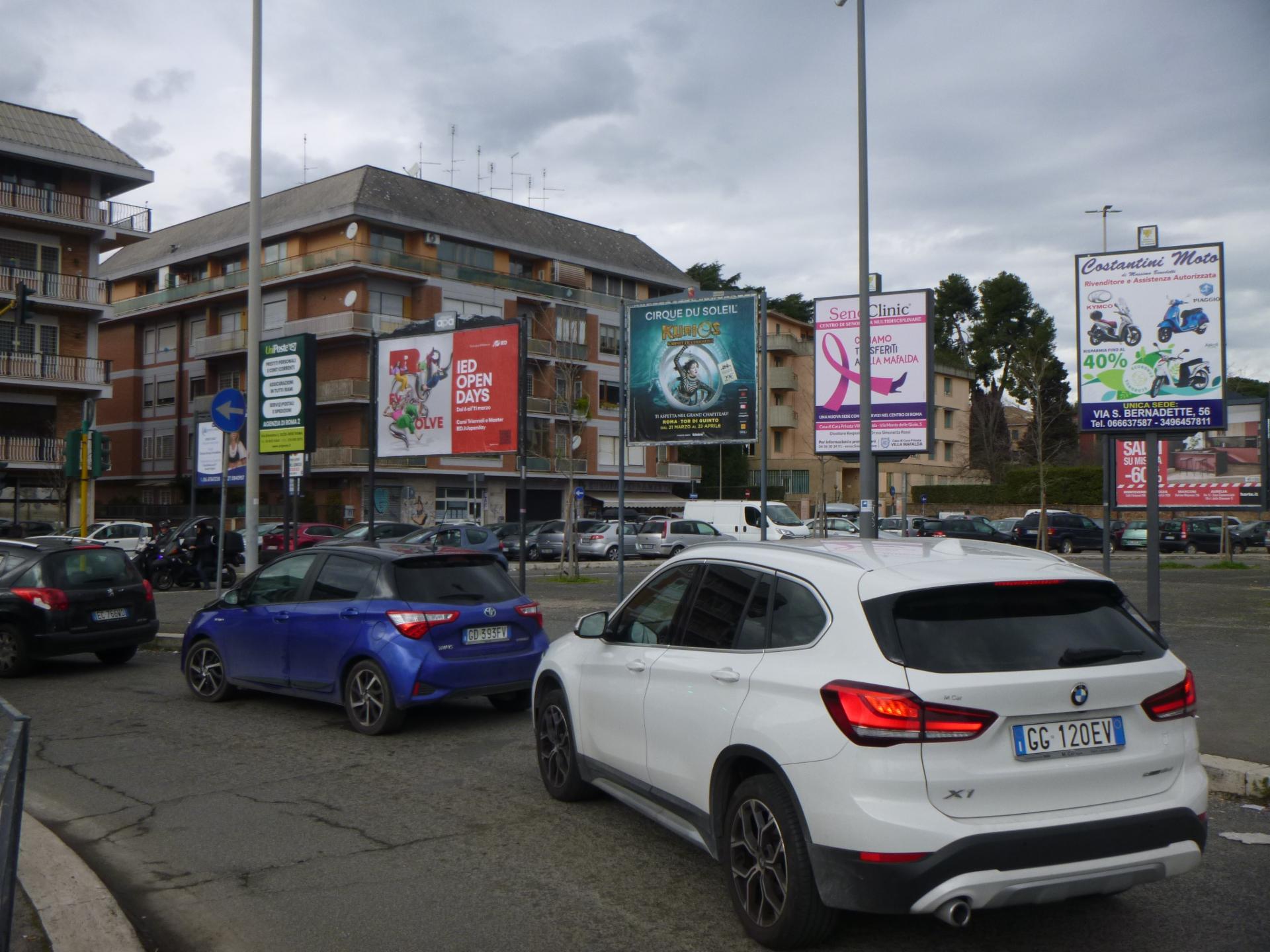 Impianto STENDARDO a Roma, in zona NaturaSì