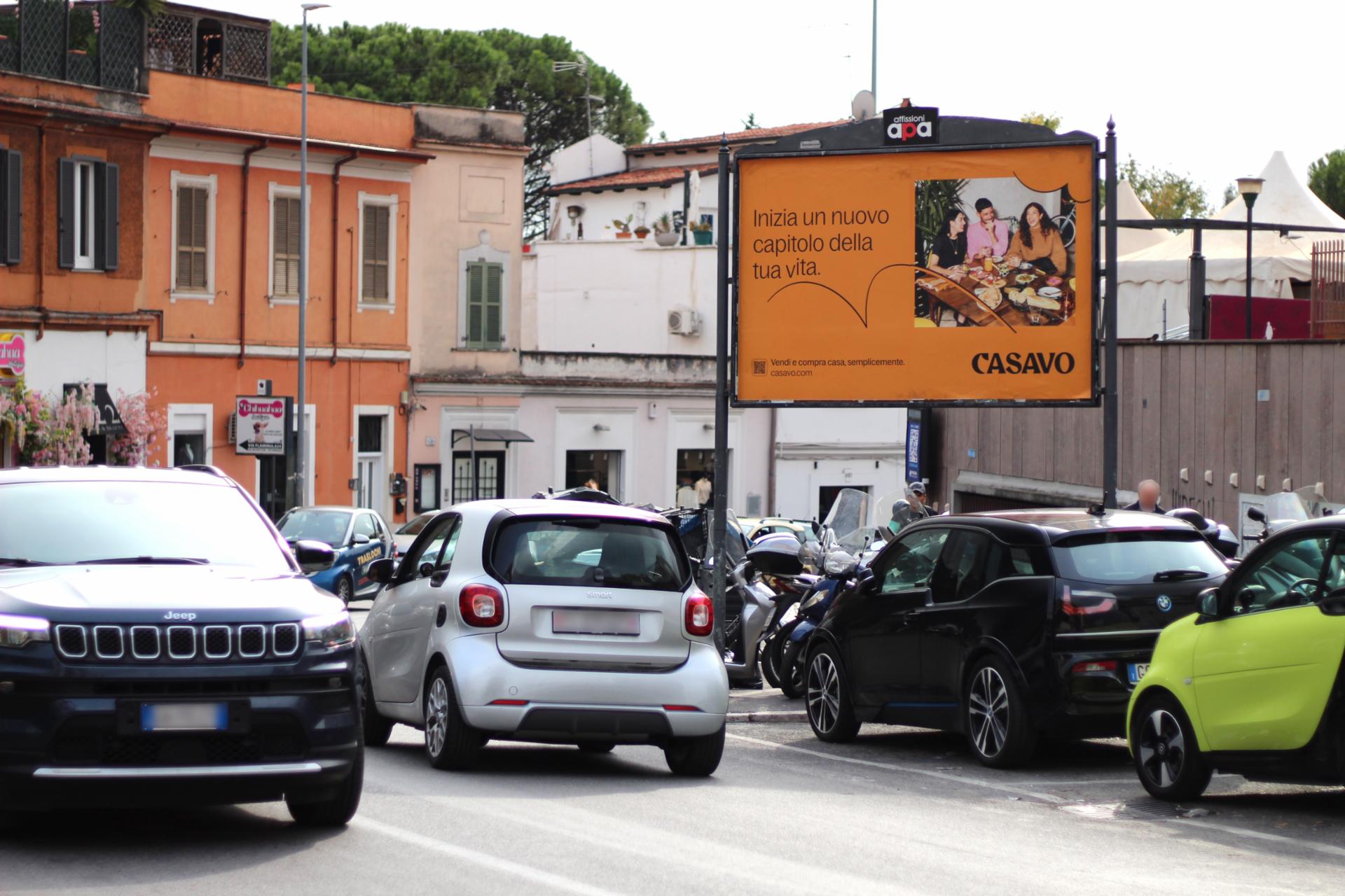 Impianto POSTER a Roma, in zona Il quinto quarto