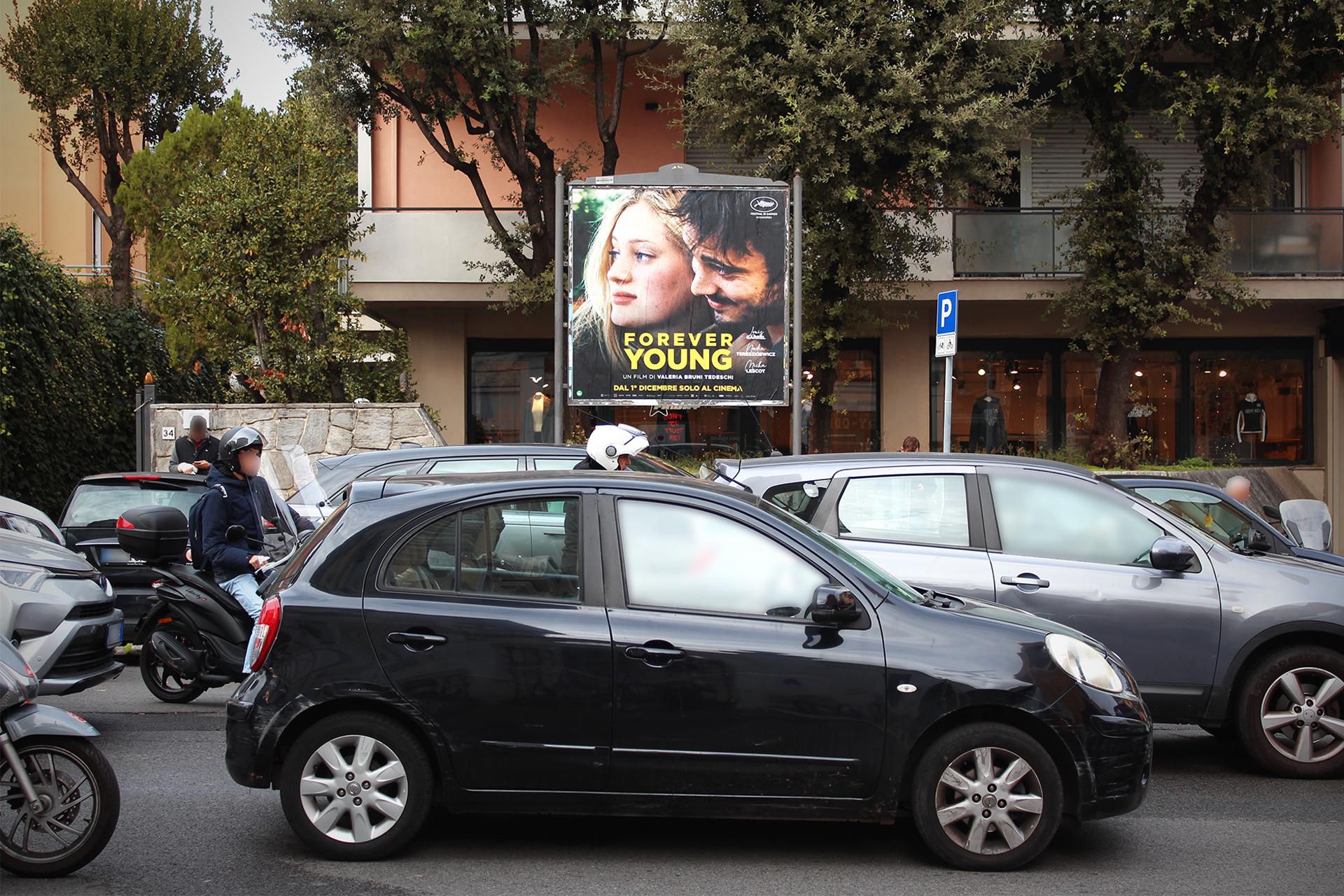 Impianto STENDARDO a Roma, in zona Il Cigno
