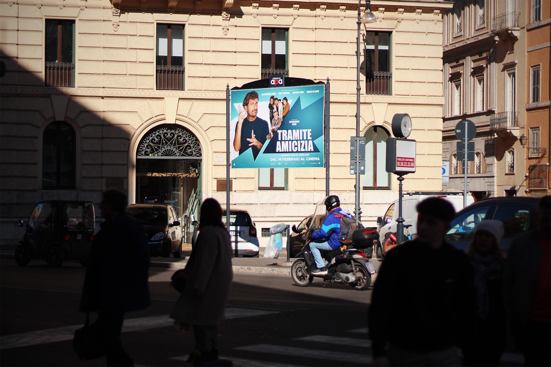 Impianto POSTER a Roma, in zona Chiesa dei Santi Celso e Giuliano