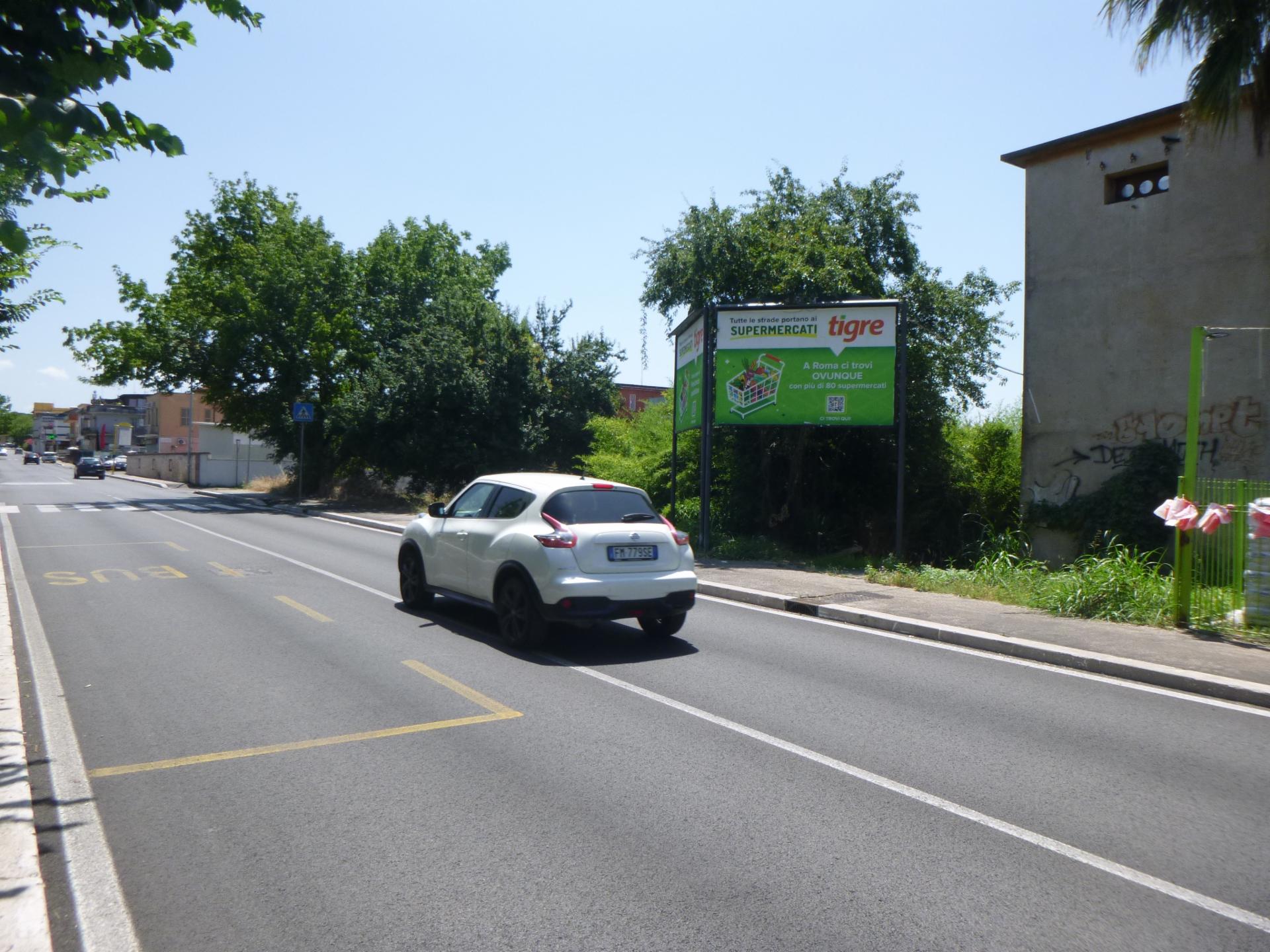 Impianto a VIA CASALE S. BASILIO - alt. civ. 104 (dx)  Roma