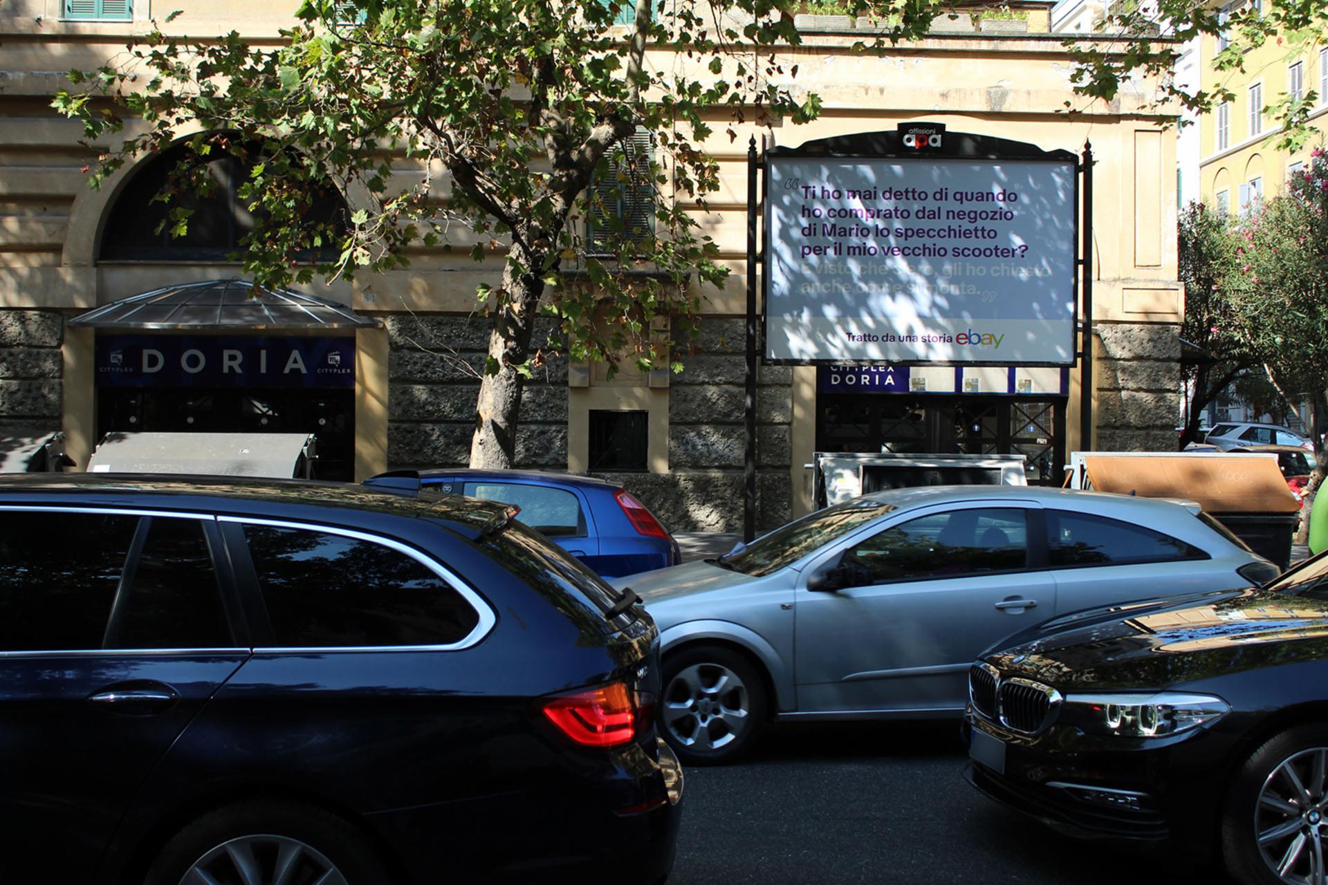 Impianto POSTER a Roma, in zona Panificio