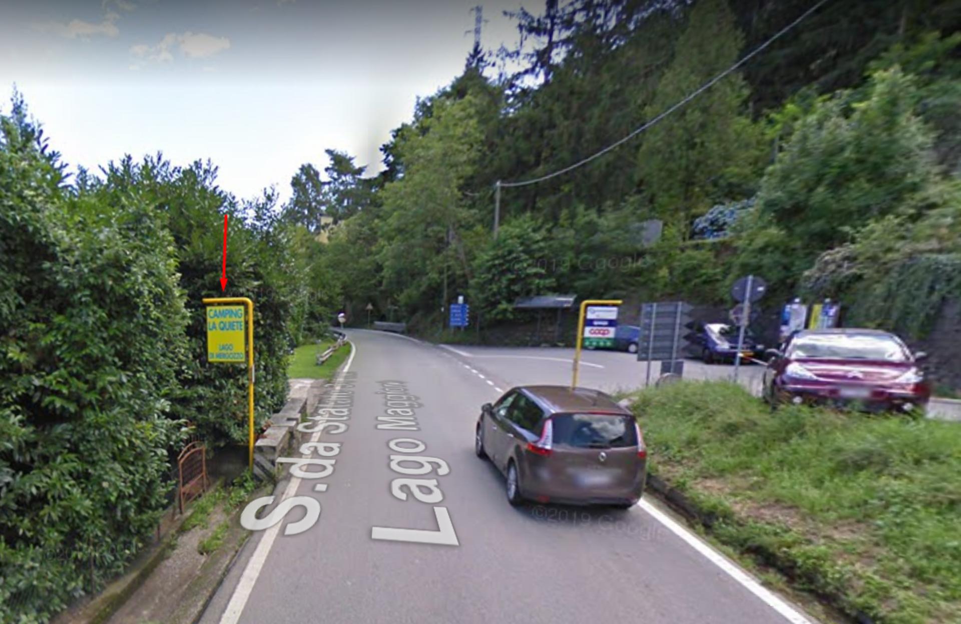 Impianto PALINA a Cannobio, in zona Chiesa di San Sebastiano