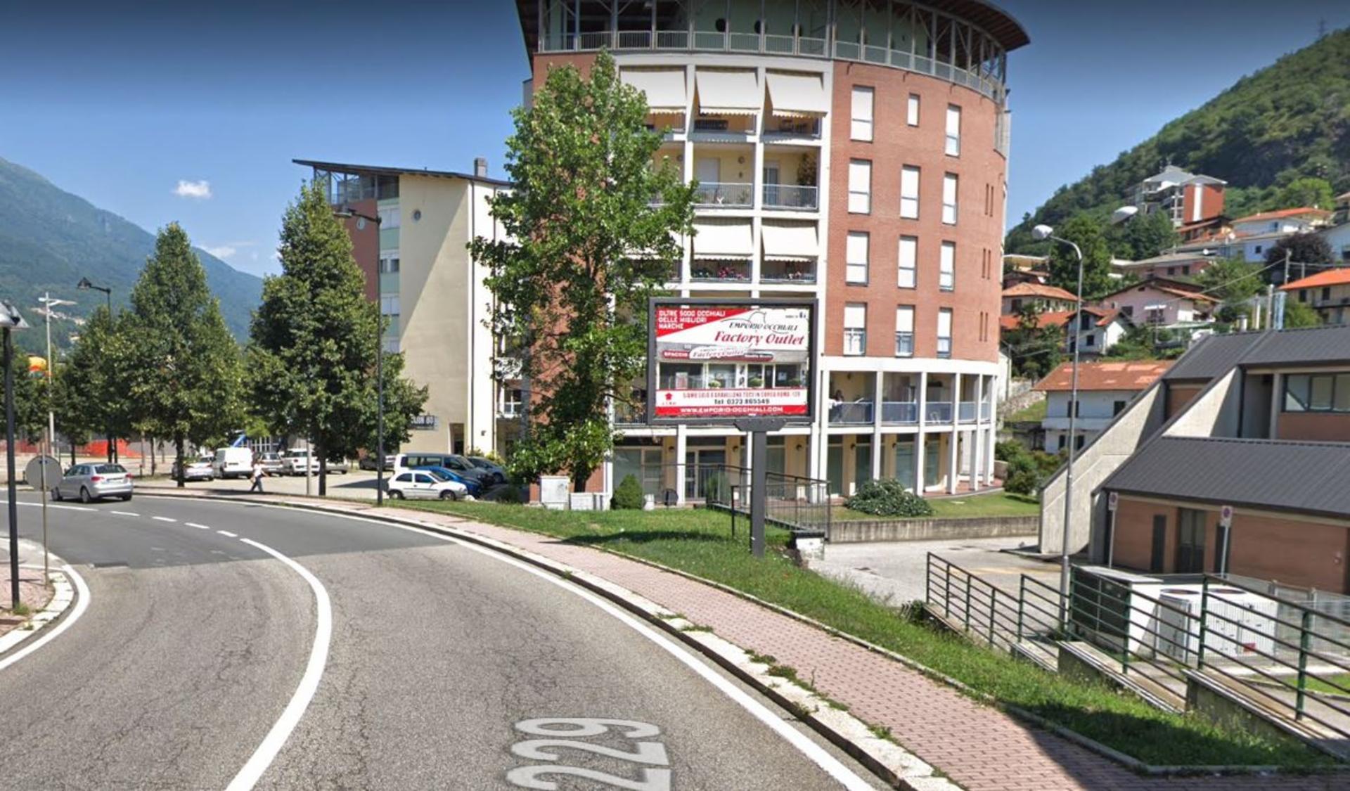 Impianto POSTER a Omegna, in zona Circolo OperaioARCI Franco Ferraris