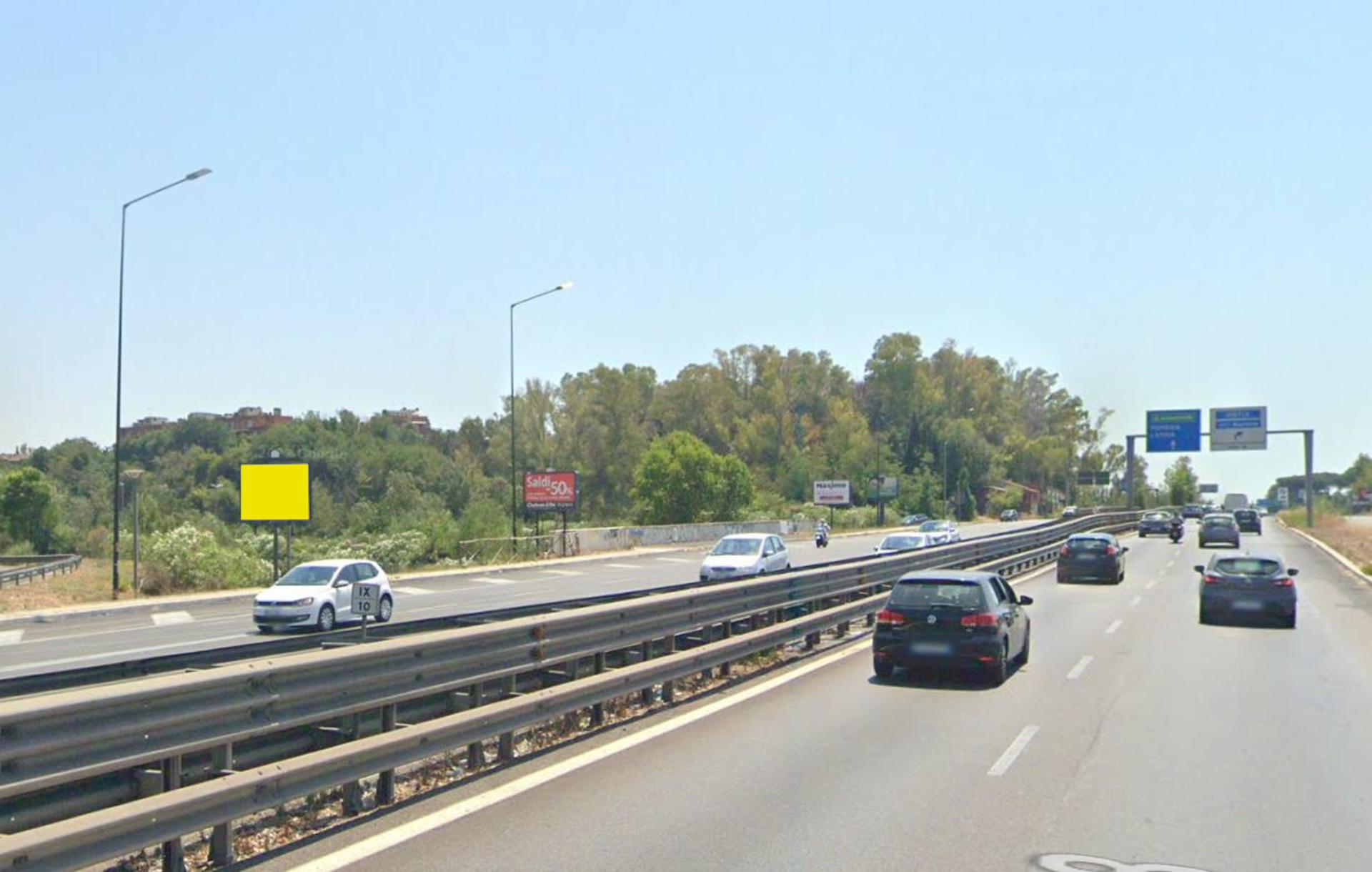 Impianto POSTER a Roma, in zona Ipercoop