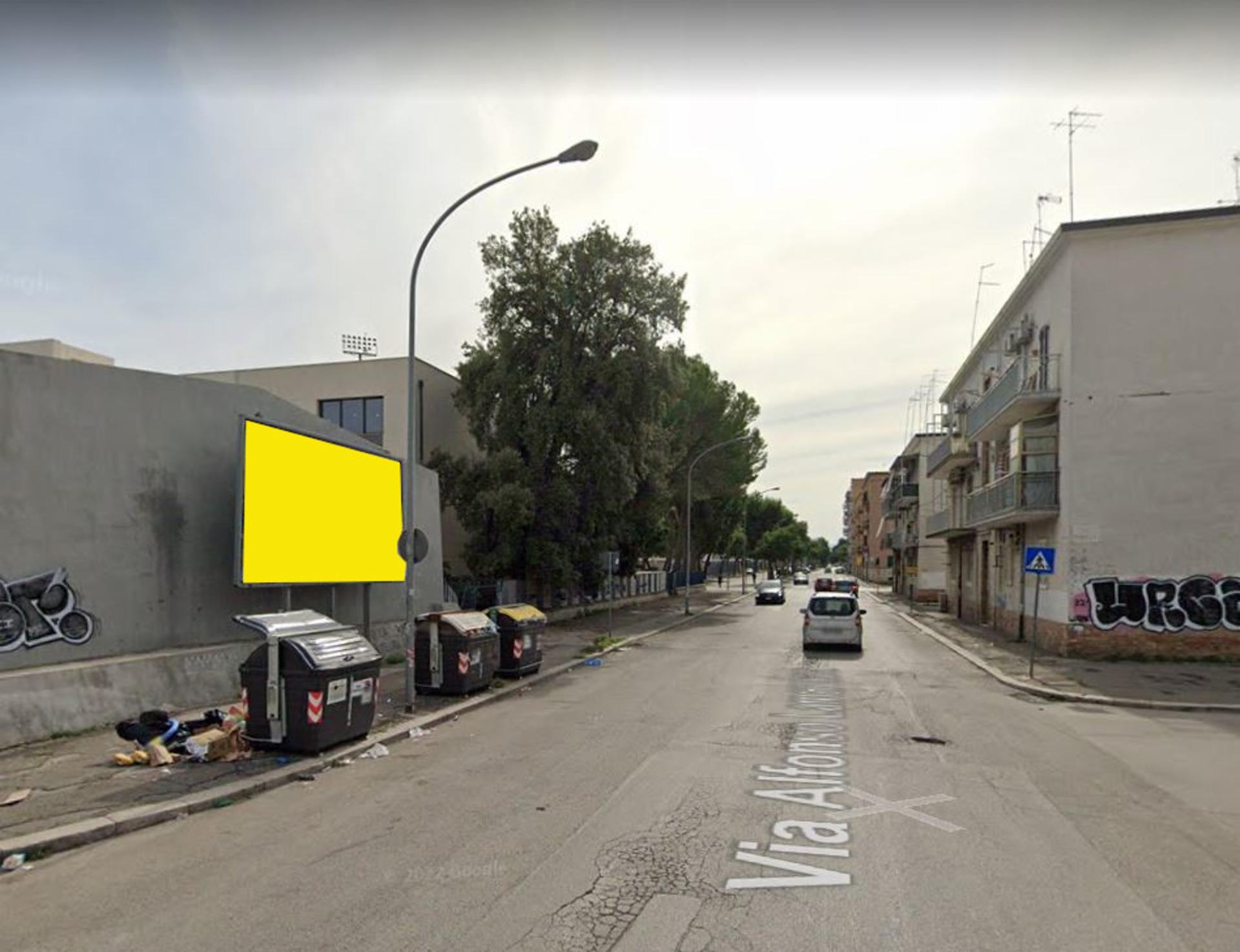 Impianto 6 X 3 a Foggia, in zona Maggioli Point