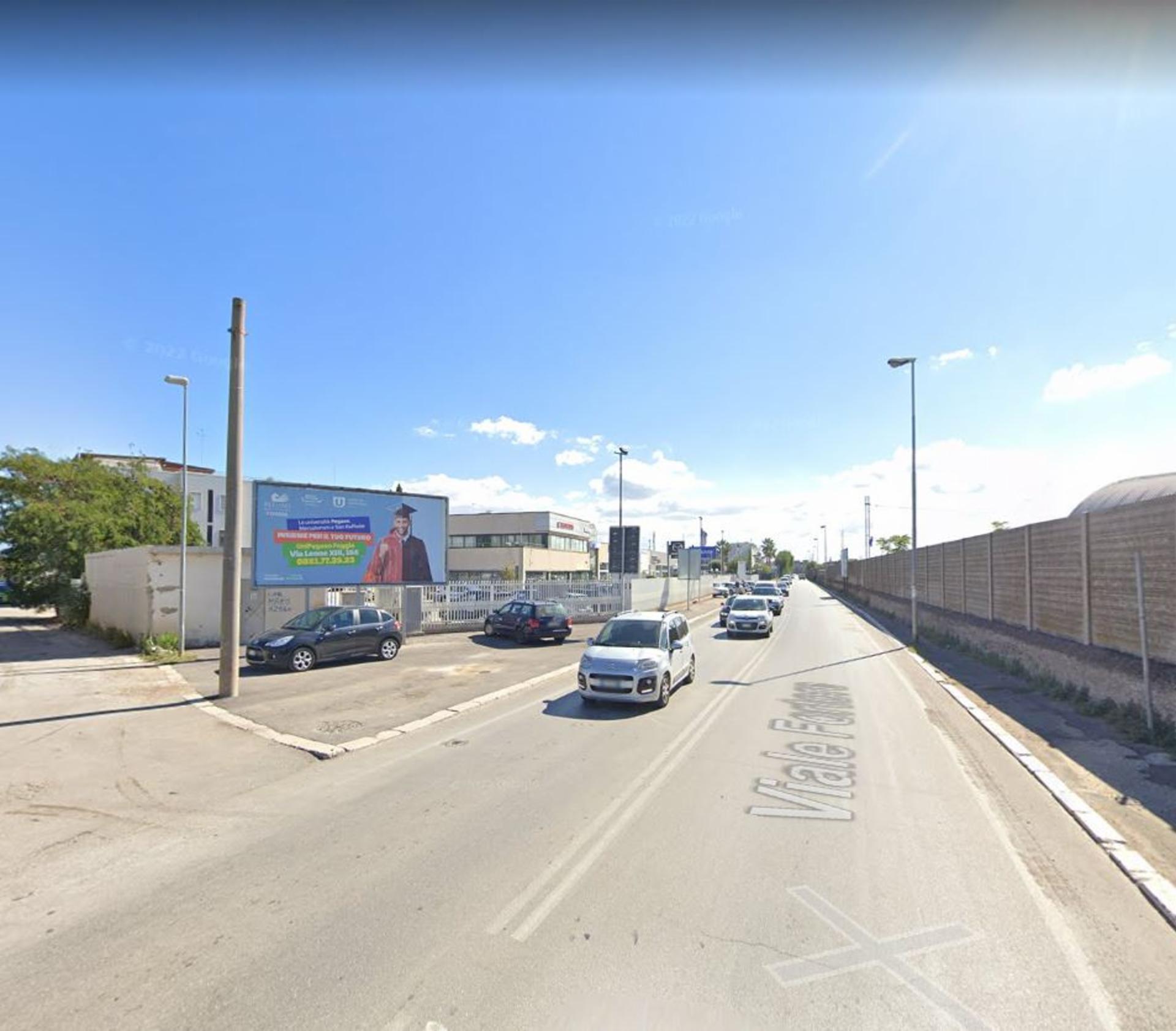 Impianto 6 X 3 a Foggia, in zona Rossosapore
