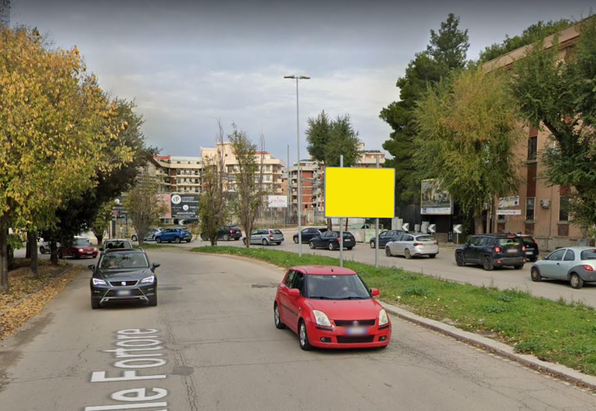 Impianto POSTER a Foggia, in zona Pizzeria Mediterranea