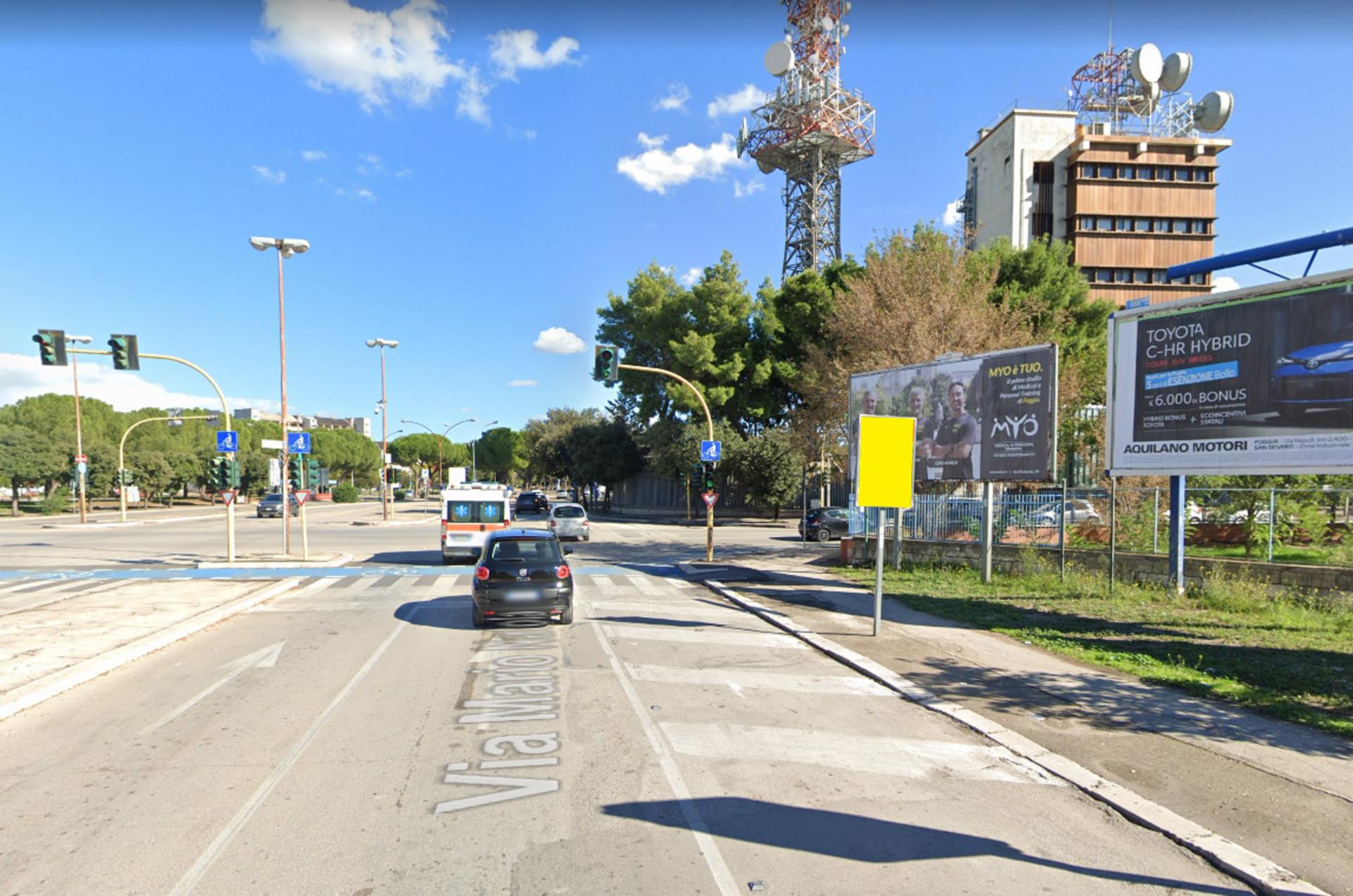 Impianto PALINA a Foggia, in zona Chateau d'Ax