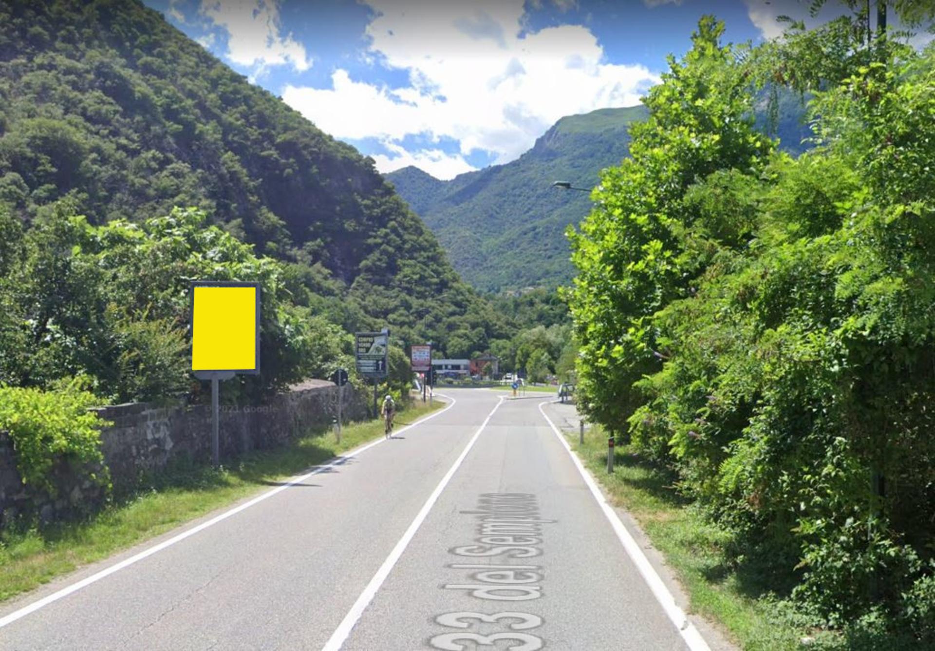 Impianto CARTELLONISTICA a Gravellona Toce, in zona Parco Stronetta