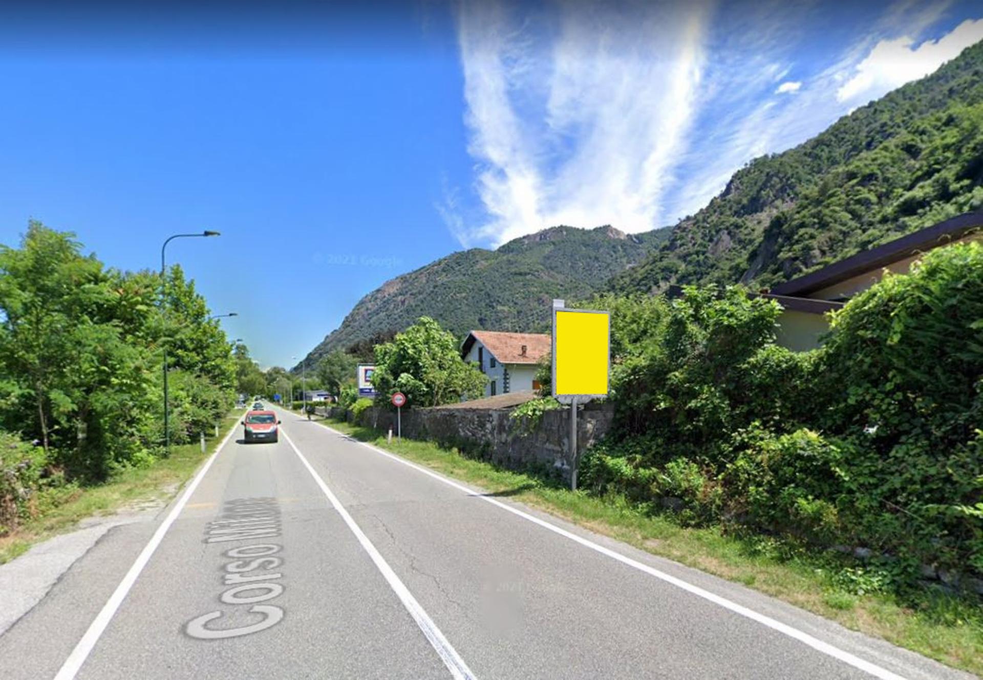 Impianto CARTELLONISTICA a Gravellona Toce, in zona Parco Stronetta