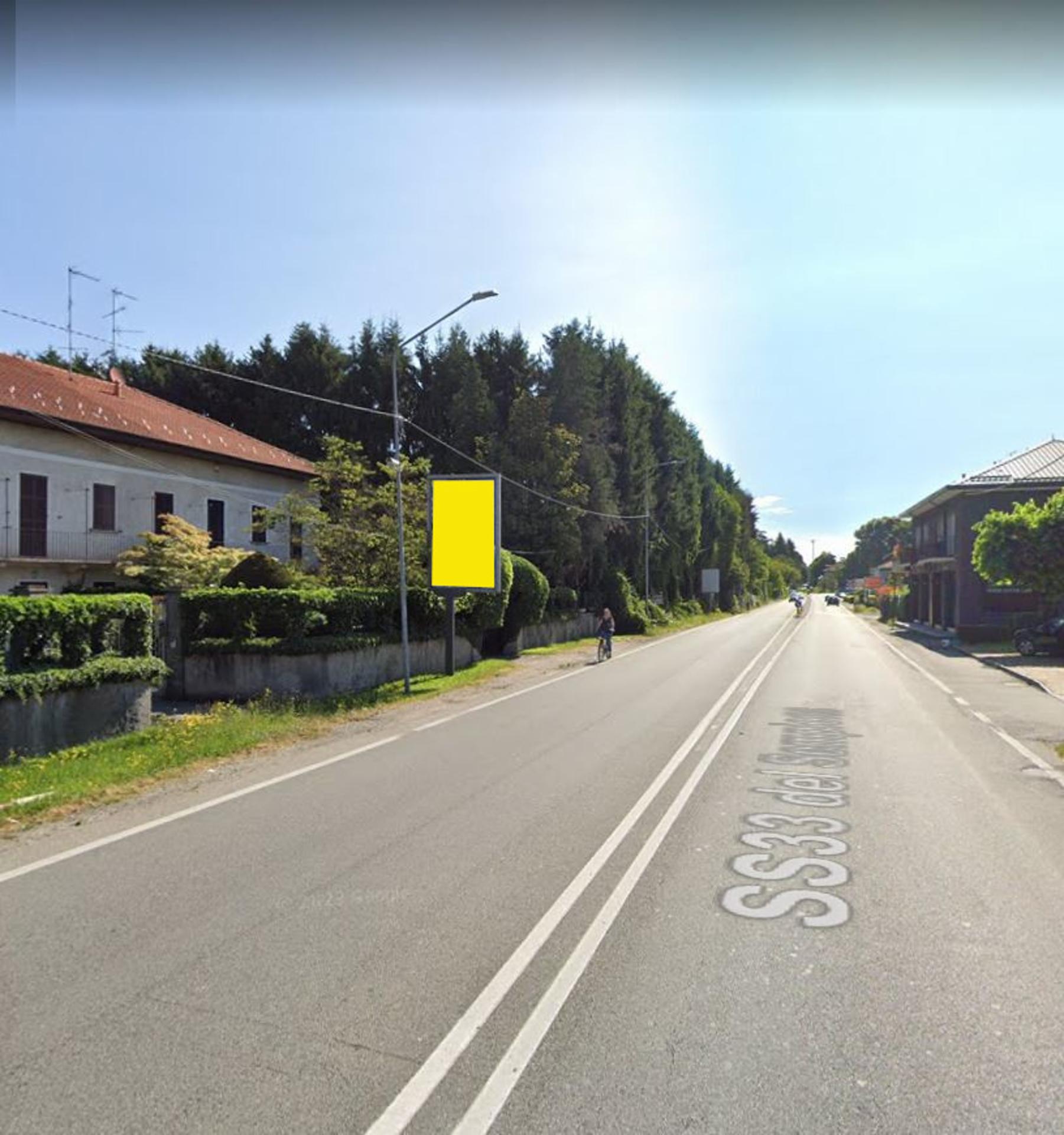 Impianto CARTELLONISTICA a Castelletto sopra Ticino, in zona Ristorante 