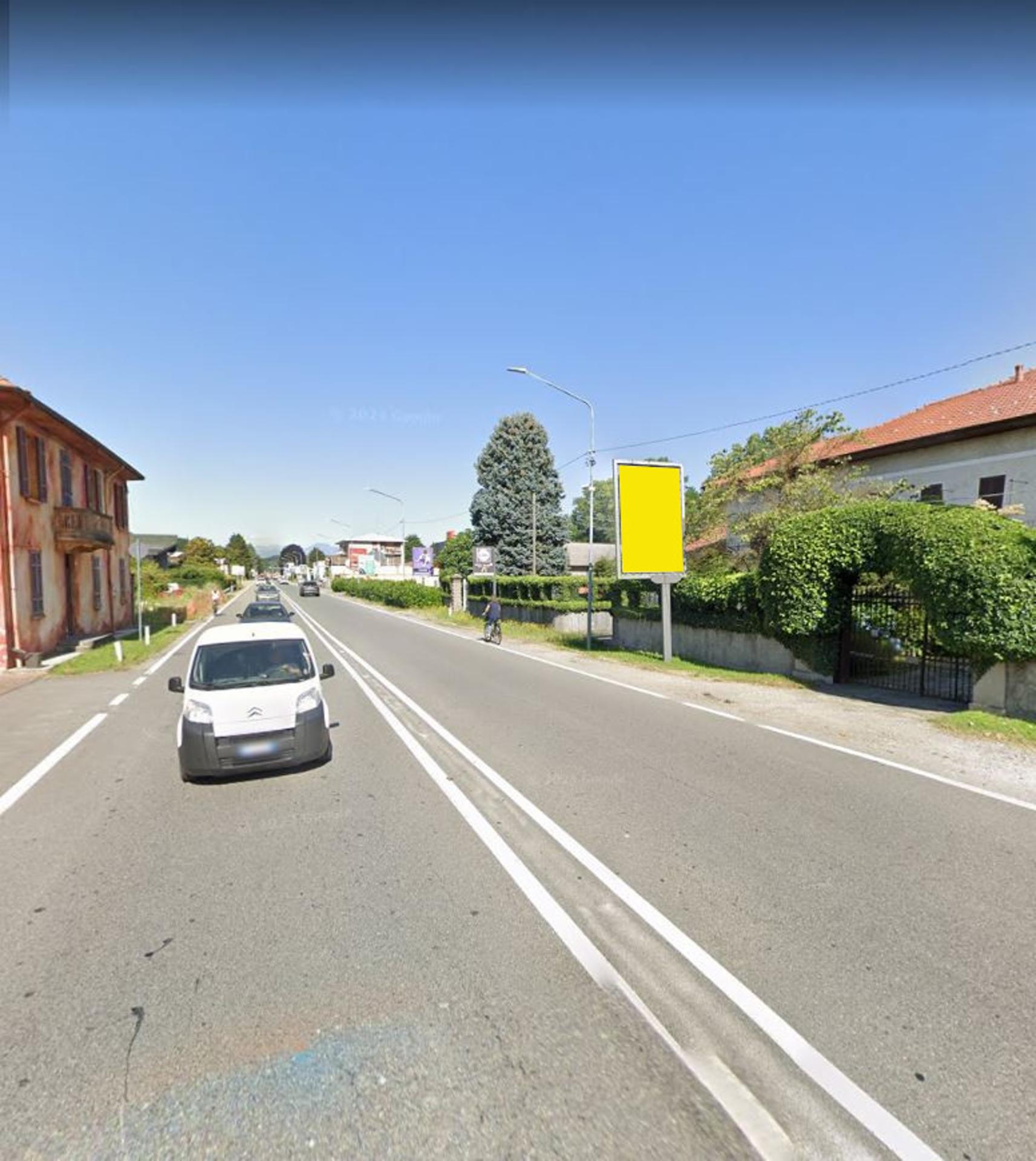 Impianto CARTELLONISTICA a Castelletto sopra Ticino, in zona Ristorante 