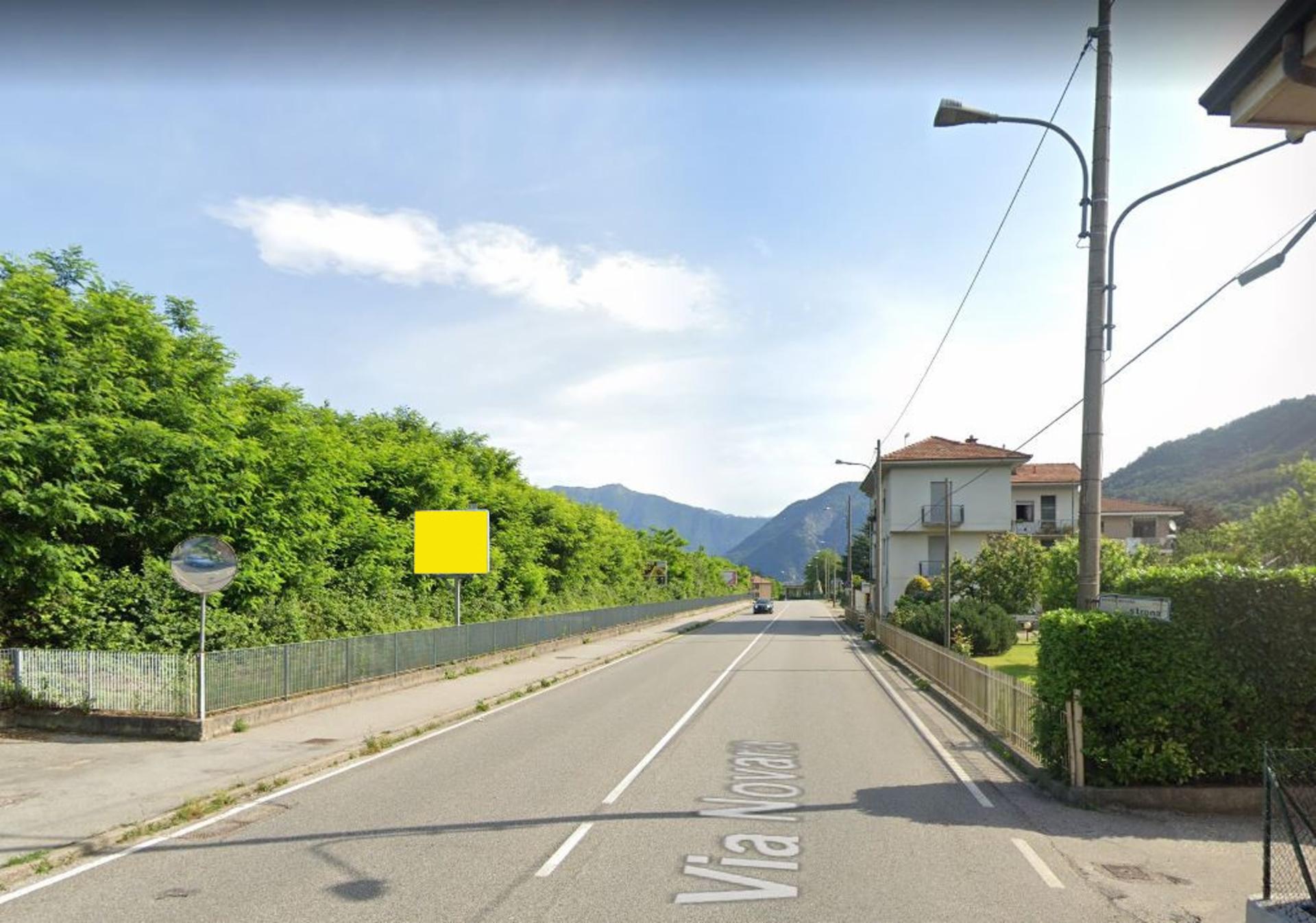 Impianto CARTELLONISTICA a Casale Corte Cerro, in zona Albergo Ristorante Cicin