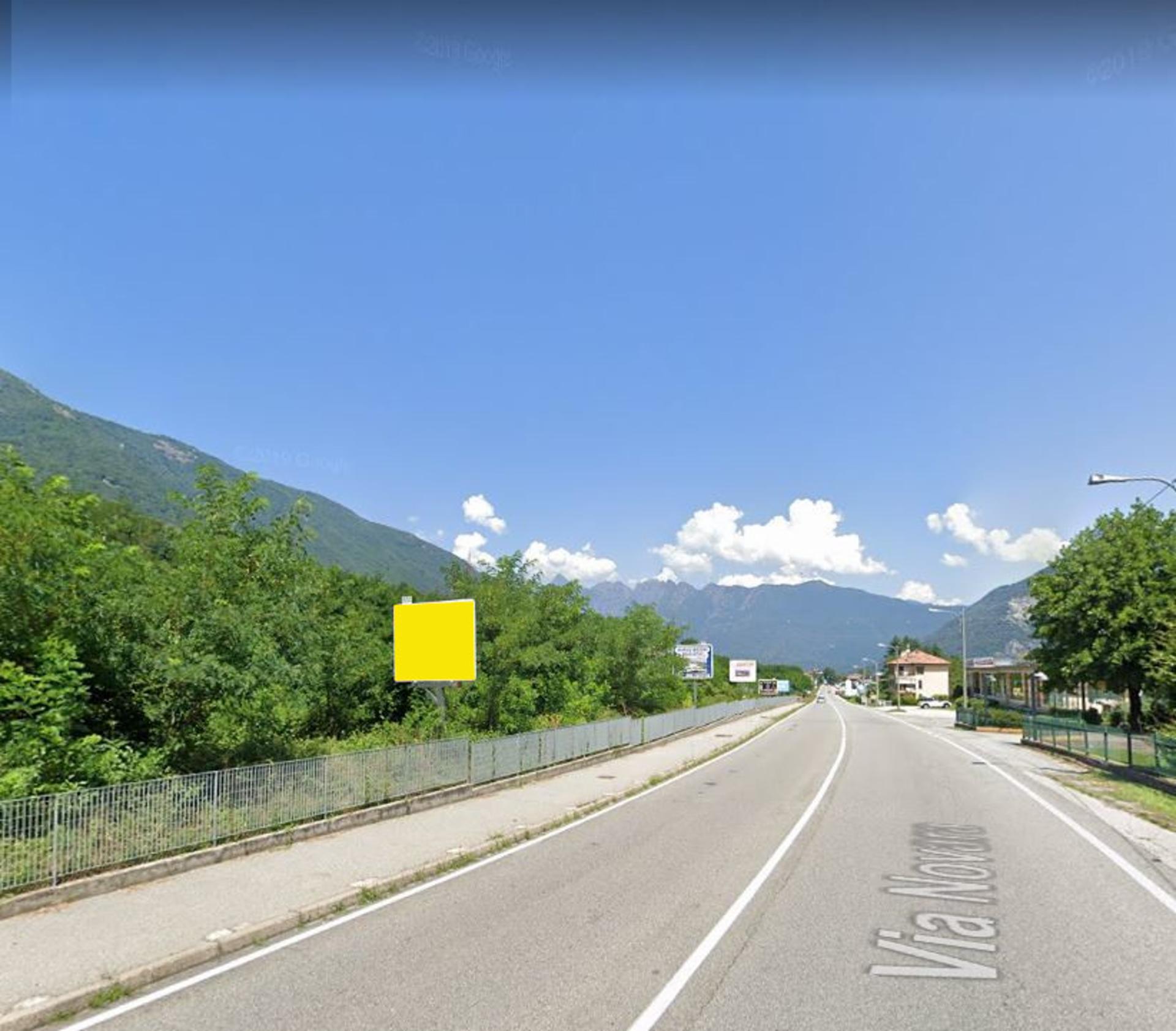 Impianto CARTELLONISTICA a Casale Corte Cerro, in zona Albergo Ristorante Cicin