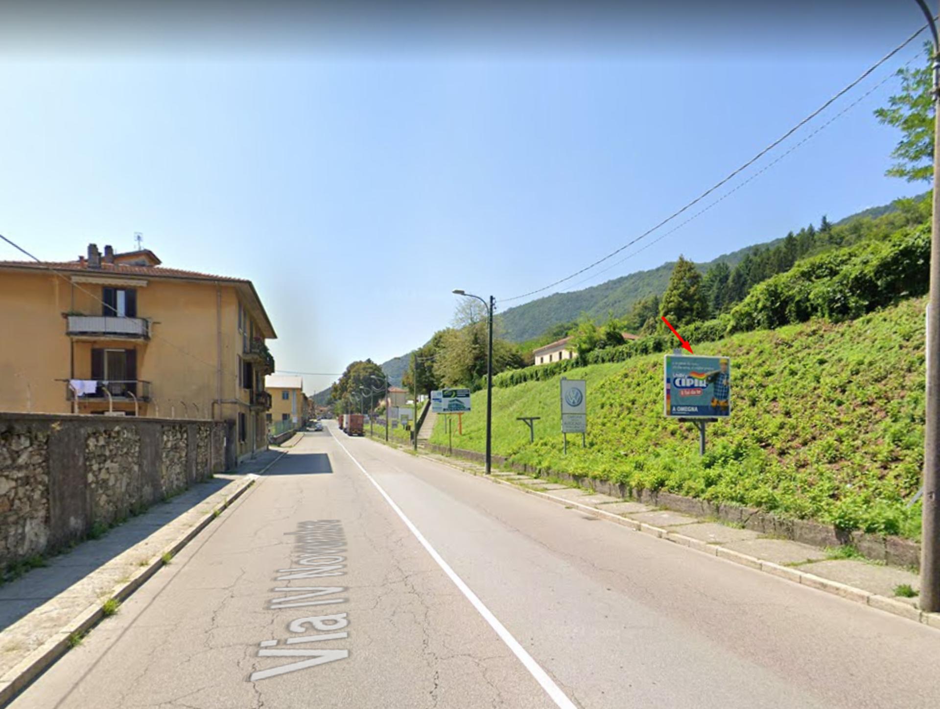 Impianto CARTELLONISTICA a Omegna, in zona Intesa Sanpaolo