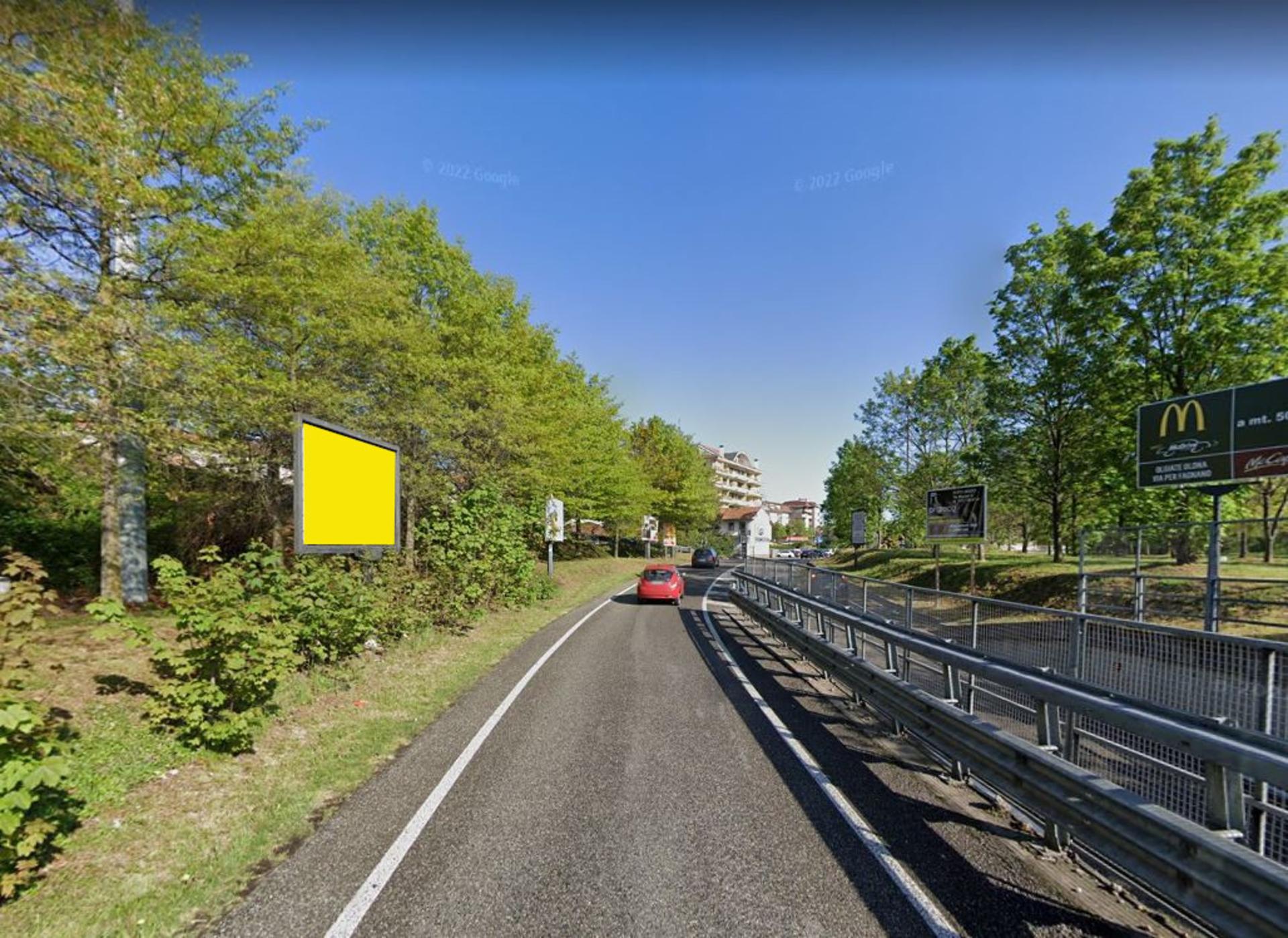 Impianto POSTER a Busto Arsizio, in zona Corti